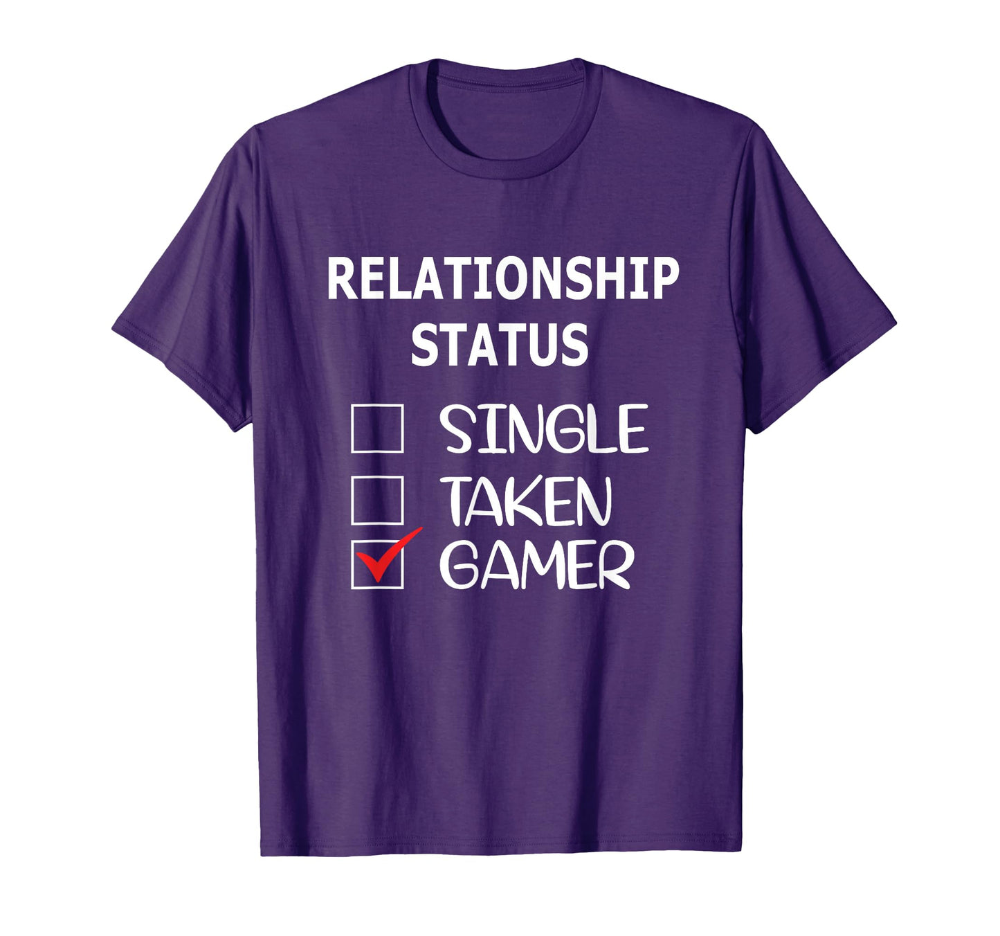 Relationship Status Single Taken T-Shirt - Aesthetic Graphic for Adults - T-Shirt, Sweatshirt, Hoodie
