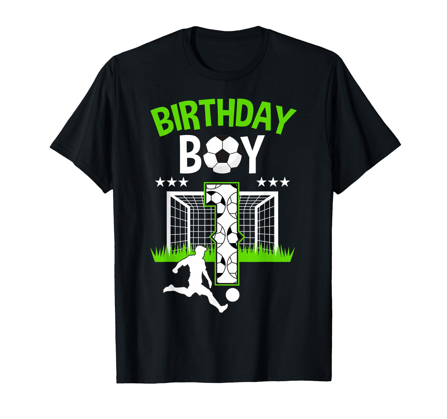 Birthday Soccer 1 Year Old Who Loves T-Shirt - Graphic Print for Adults - T-Shirt, Sweatshirt, Hoodie