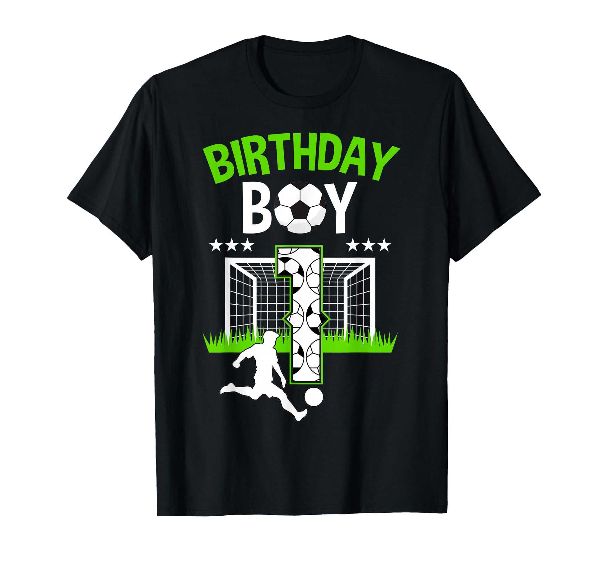Birthday Soccer 1 Year Old Who Loves T-Shirt - Graphic Print for Adults - T-Shirt, Sweatshirt, Hoodie