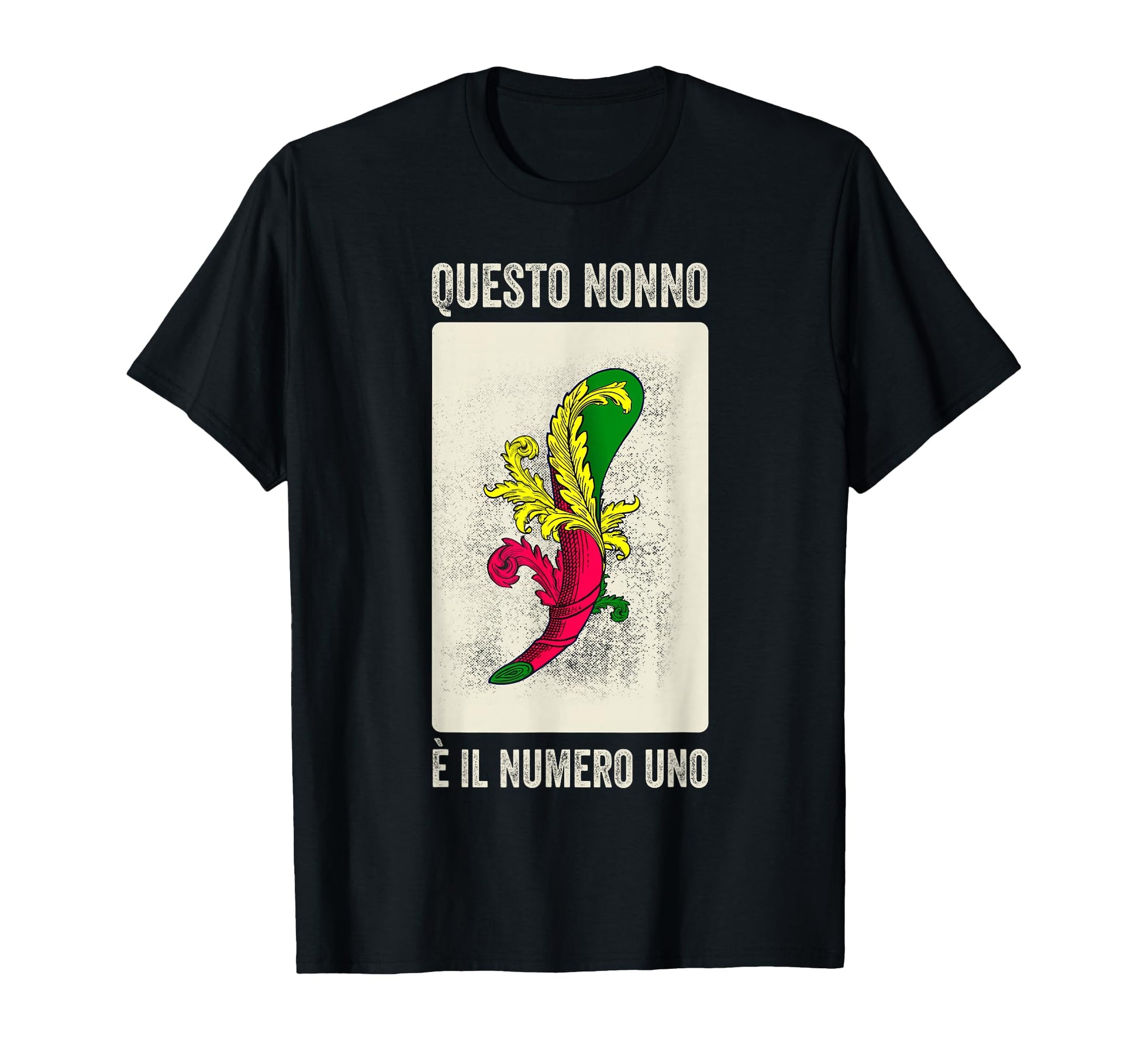 Grandpa Italian Nonno Scopa Game T-Shirt - Fun Novelty Design for Adults - T-Shirt, Sweatshirt, Hoodie