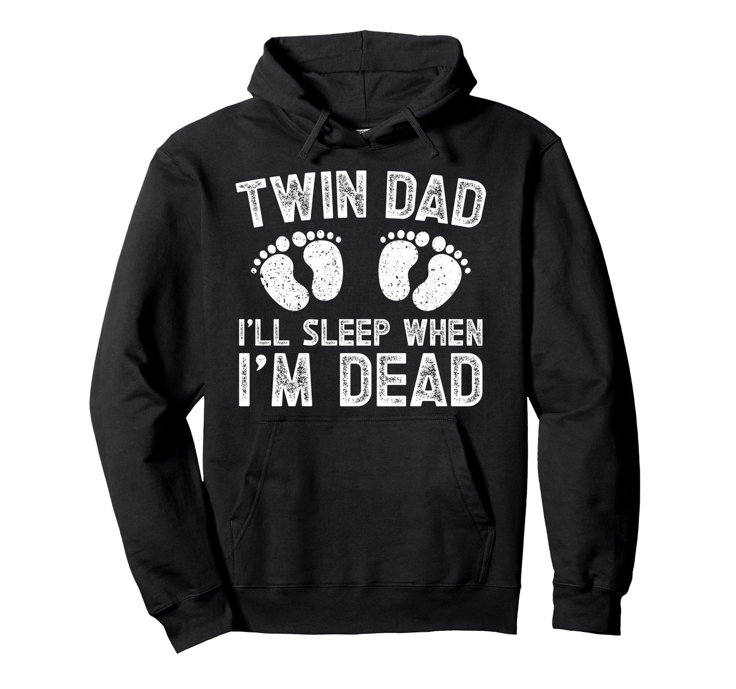 Twin Dad Funny Twin Father Twins Dad Hoodie - Casual Everyday Wear Unisex - T-Shirt, Sweatshirt, Hoodie