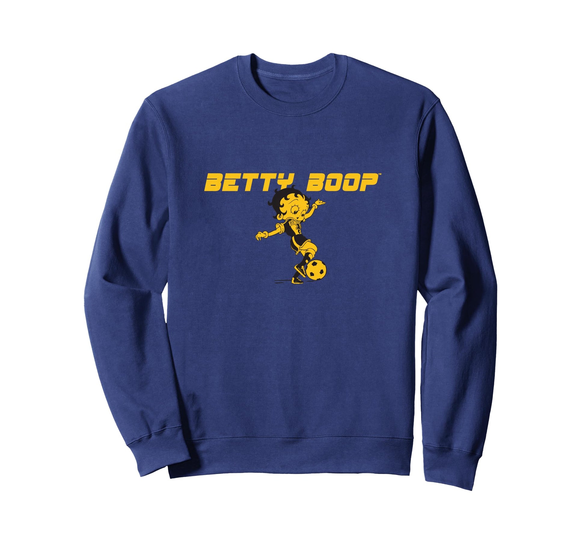 Betty Boop World Cup Football Sweatshirt - Custom Art Print Men Women - T-Shirt, Sweatshirt, Hoodie