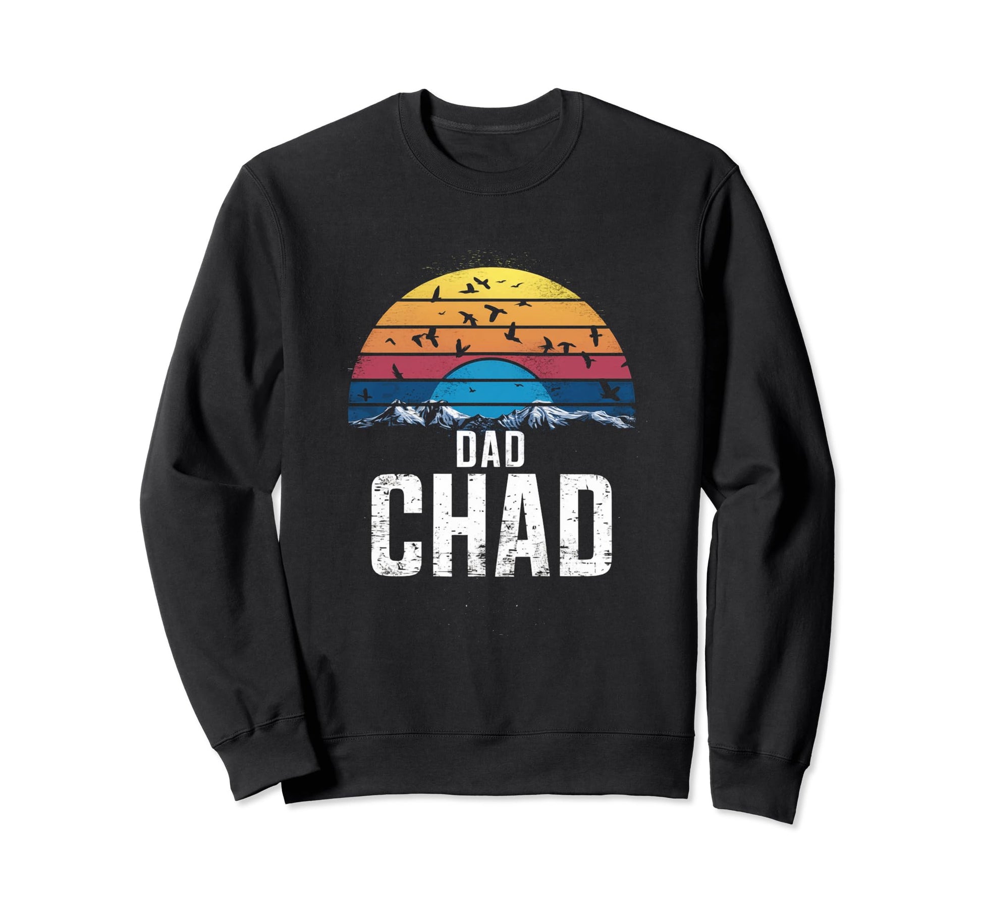 Mens Dad Chad Chad Country Chas Sweatshirt - Minimalist Print for Adults - T-Shirt, Sweatshirt, Hoodie