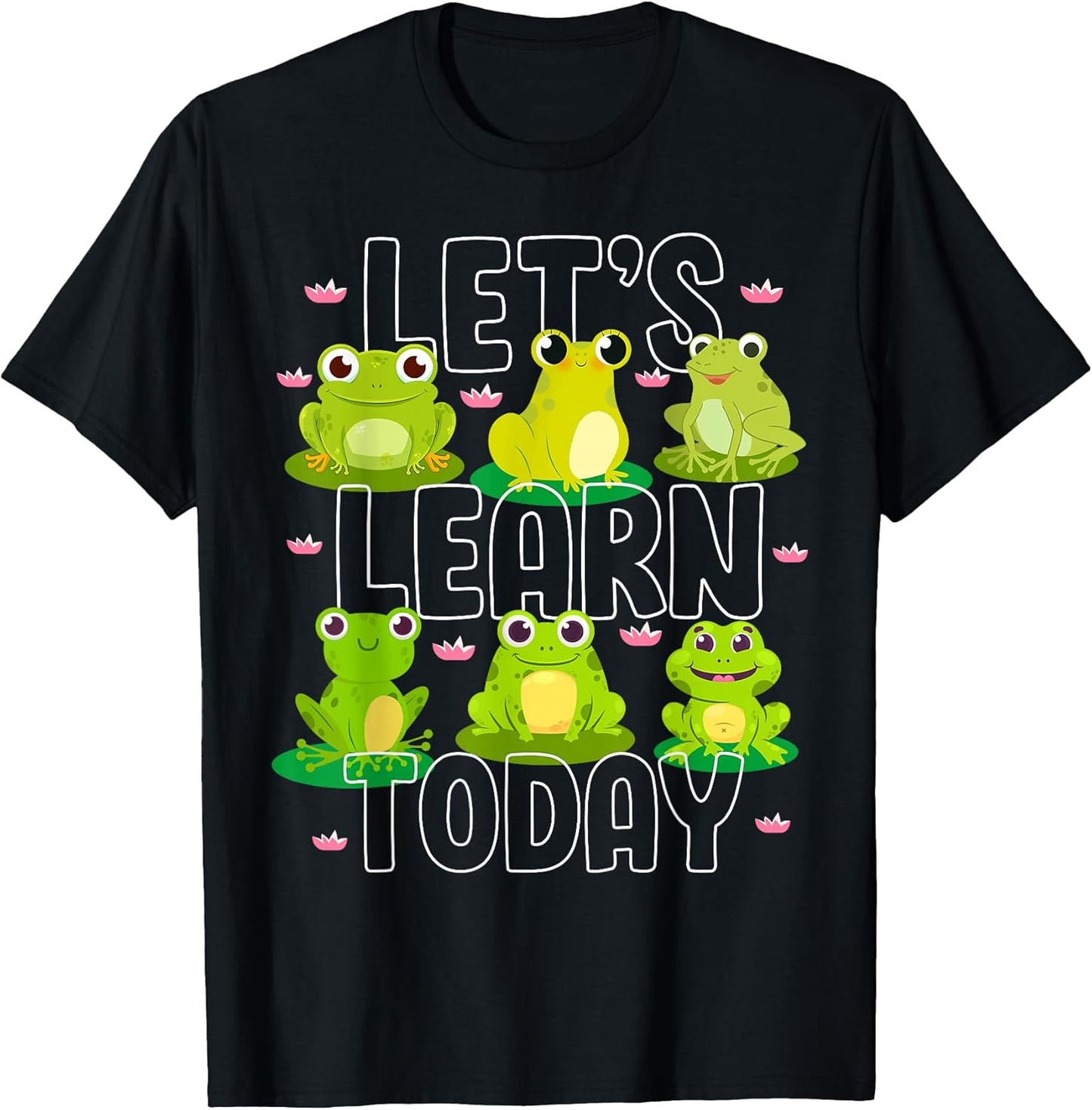 Cute Frog For Teacher Students Unisex T-shirt, Sweatshirt, Hoodie, Long Sleeve Tee - T-Shirt, Sweatshirt, Hoodie