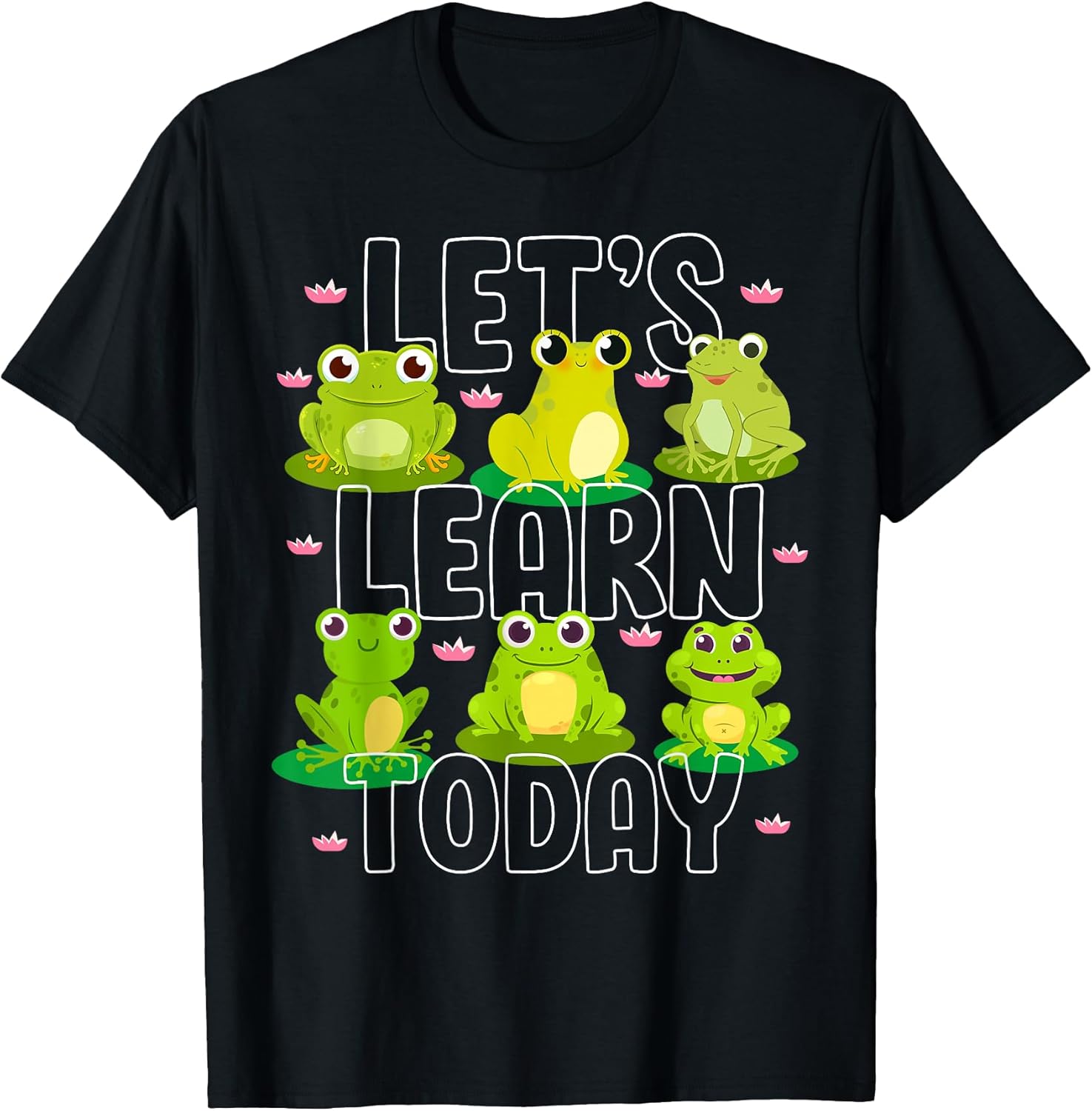 Cute Frog For Teacher Students Unisex T-shirt, Sweatshirt, Hoodie, Long Sleeve Tee - T-Shirt, Sweatshirt, Hoodie
