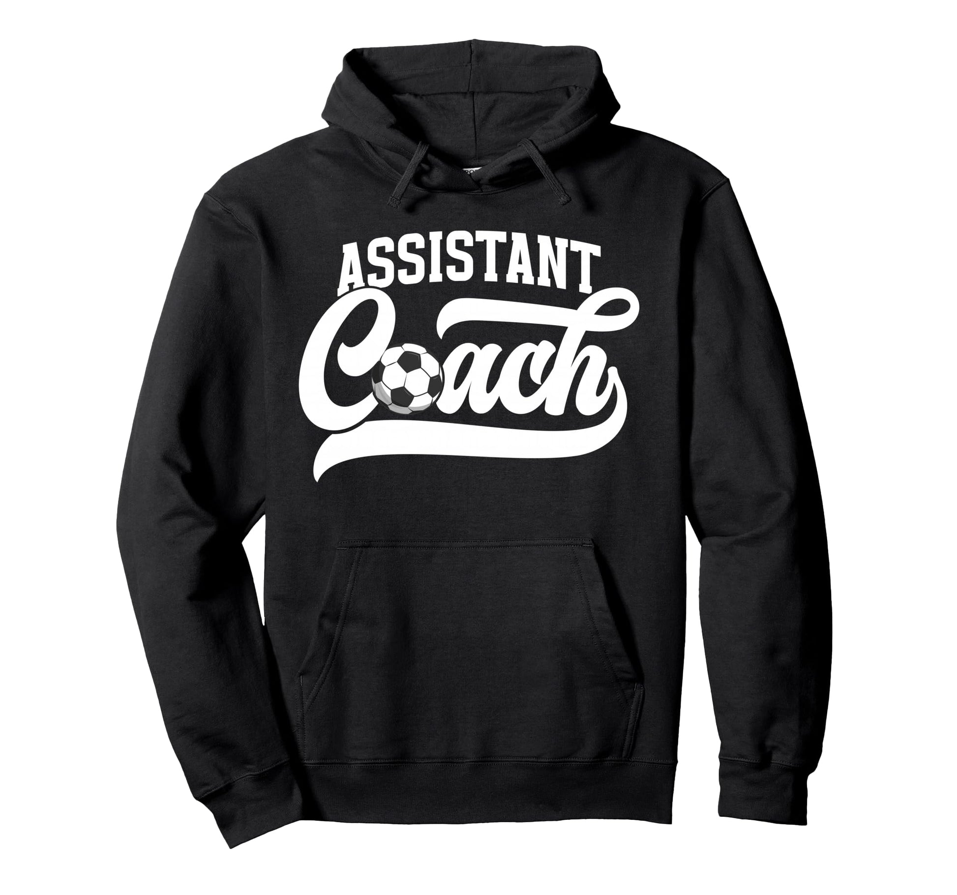 Soccer Assistant Coach Soccer Hoodie - Custom Art Print for Adults - T-Shirt, Sweatshirt, Hoodie