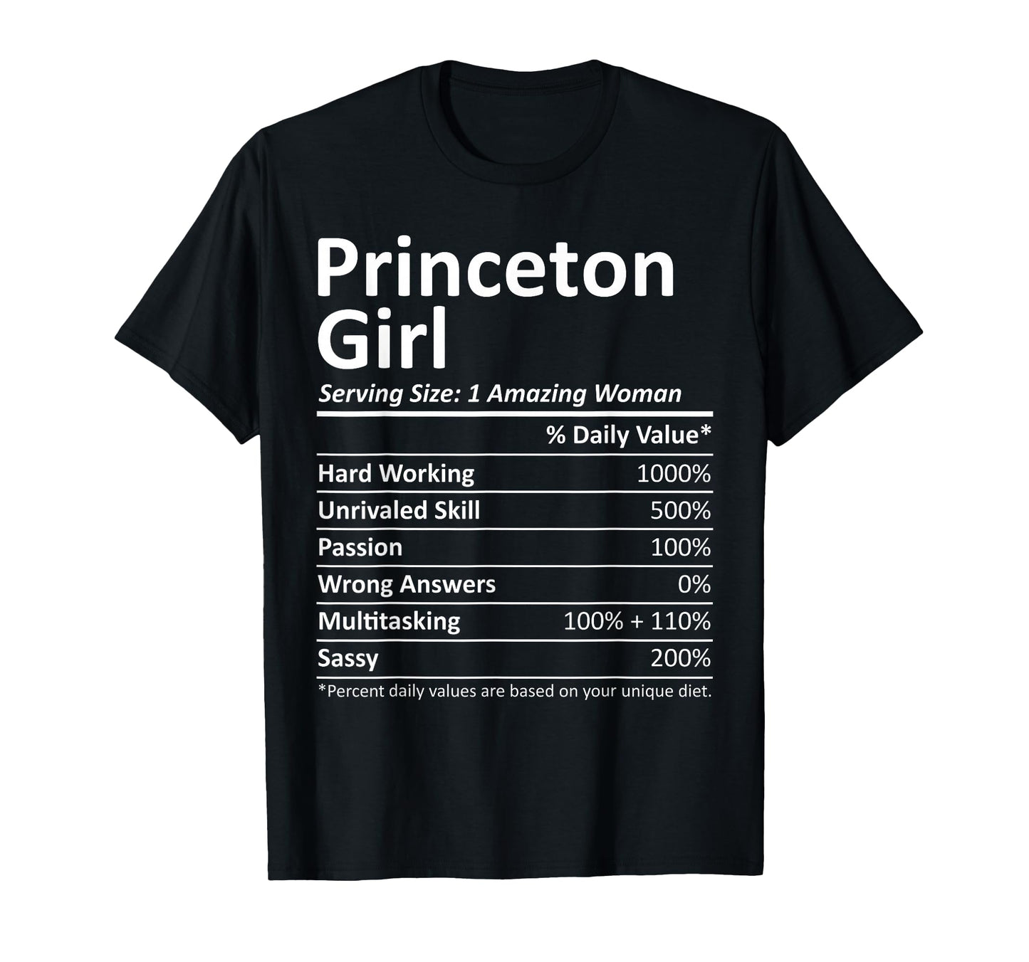 Princeton Nj New Jersey Funny City T-Shirt - Casual Everyday Wear Unisex - T-Shirt, Sweatshirt, Hoodie