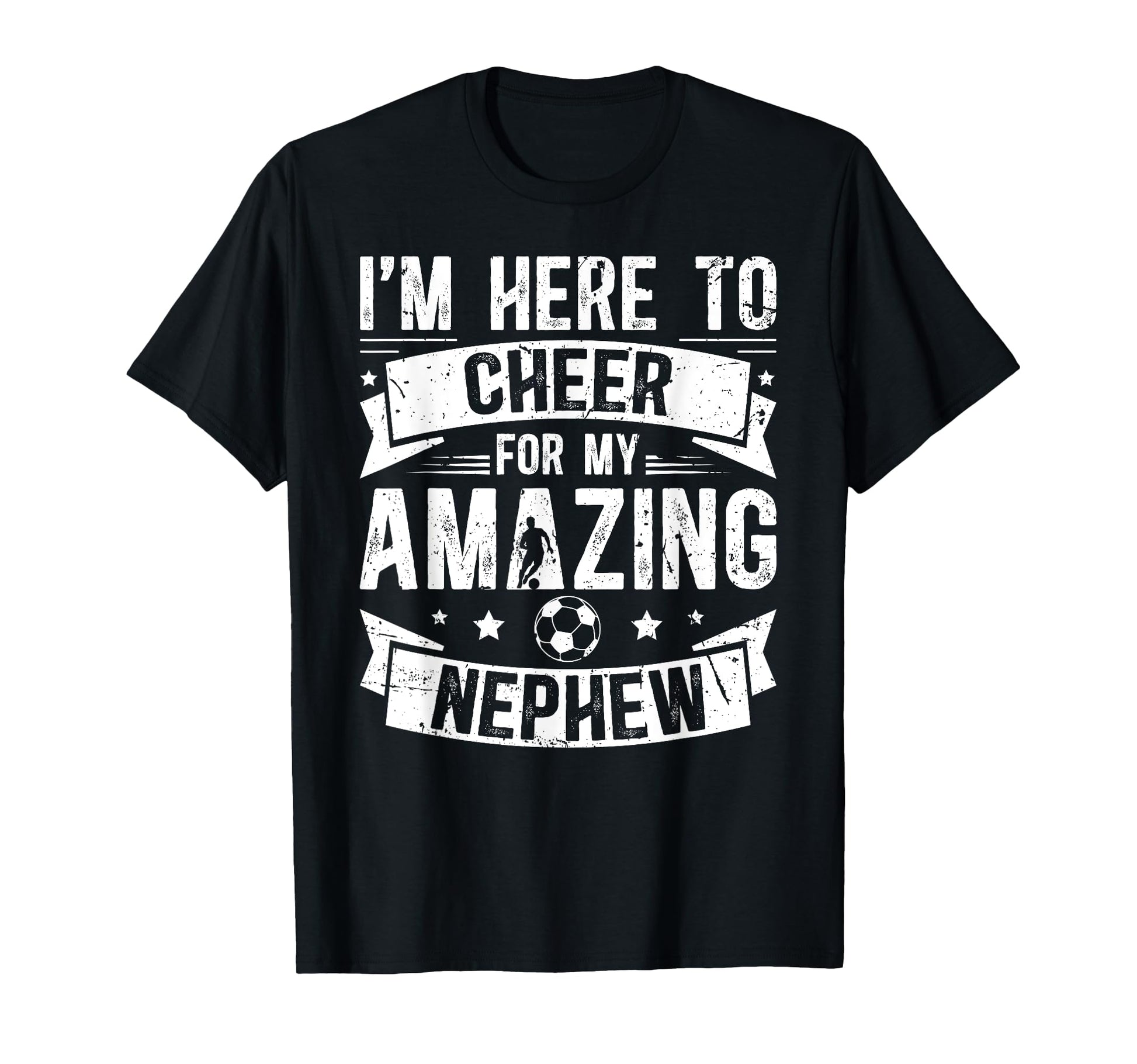 My Amazing Nephew Soccer Uncle Soccer T-Shirt - Custom Art Print Men Women - T-Shirt, Sweatshirt, Hoodie