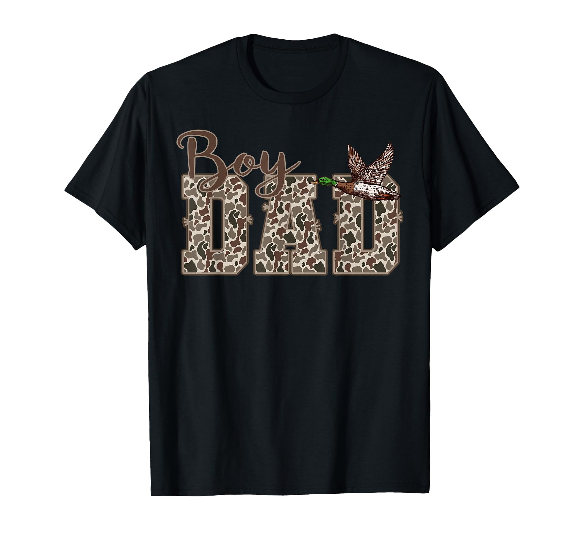 Hunting Dad Duck Camouflage Camo T-Shirt - Streetwear Style Men Women - T-Shirt, Sweatshirt, Hoodie