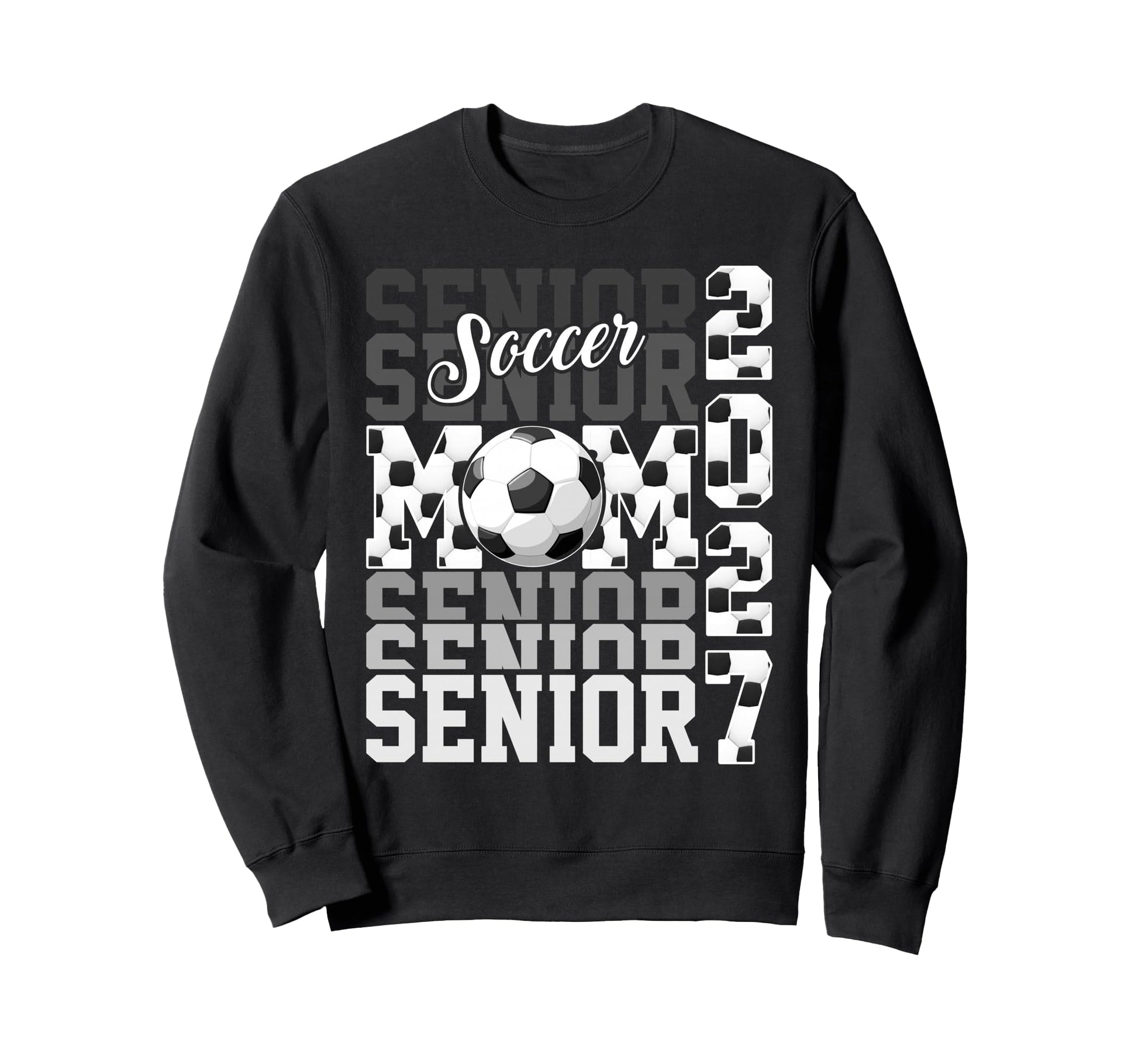 Senior 2027 Soccer Mom Proud Family Sweatshirt - Unique Graphic Men Women - T-Shirt, Sweatshirt, Hoodie