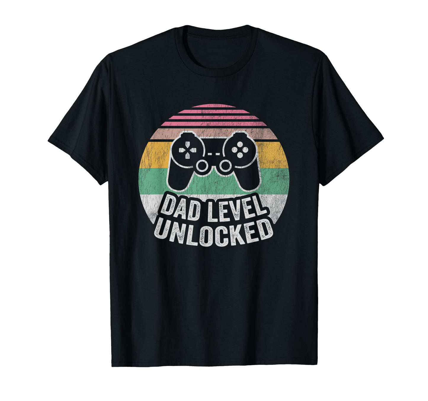 Dad Level Unlocked Video Game Theme T-Shirt - Graphic Print Men Women - T-Shirt, Sweatshirt, Hoodie