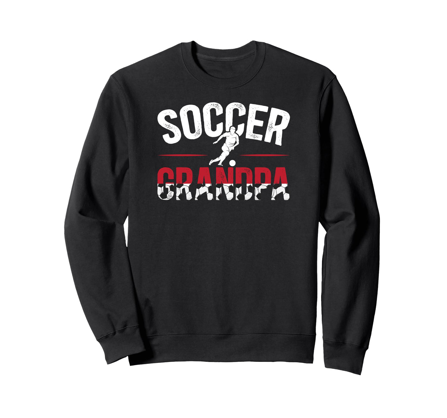 Soccer Grandpa Proud Grandpa Soccer Sweatshirt - Graphic Print Men Women - T-Shirt, Sweatshirt, Hoodie