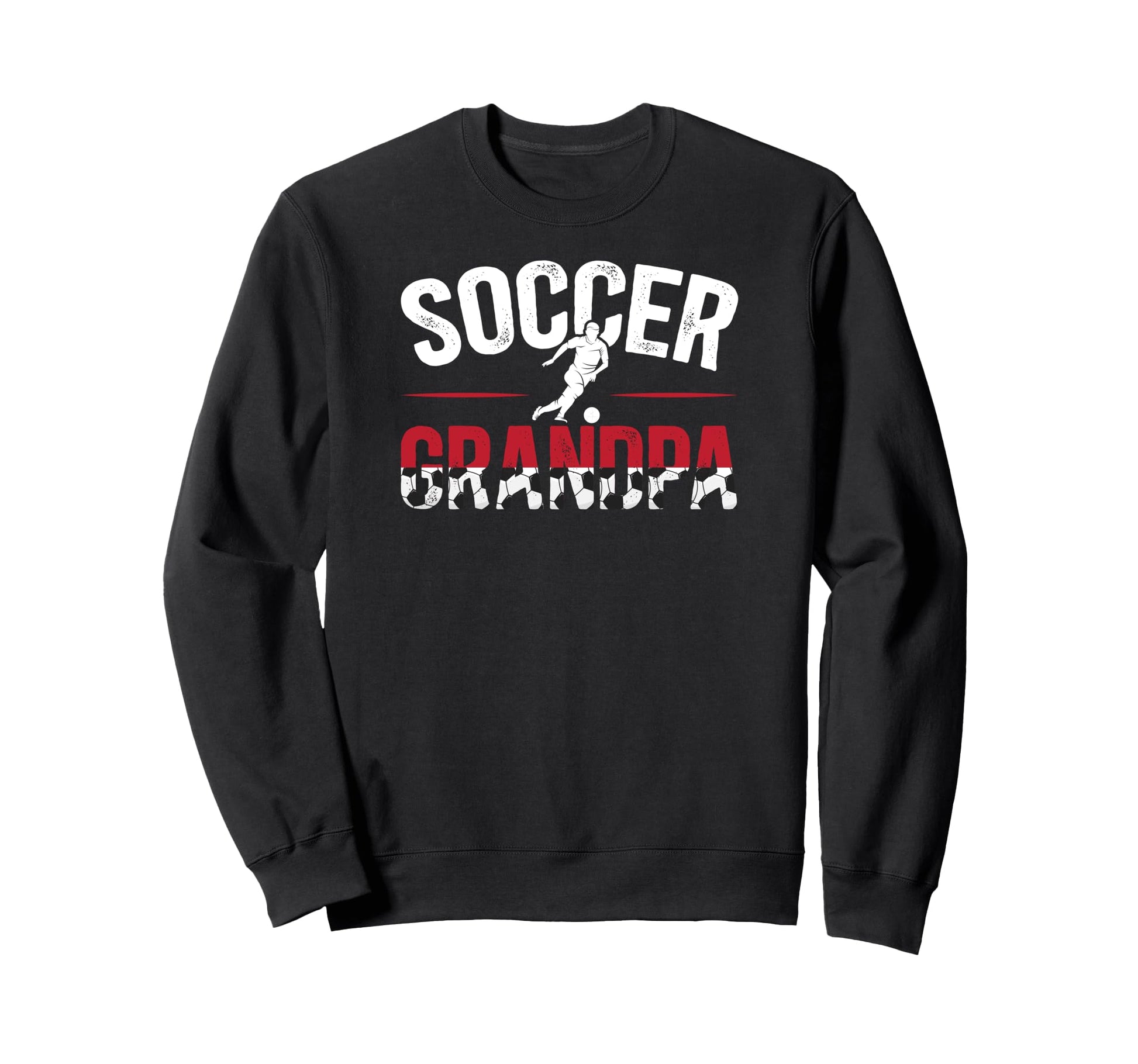 Soccer Grandpa Proud Grandpa Soccer Sweatshirt - Graphic Print Men Women - T-Shirt, Sweatshirt, Hoodie