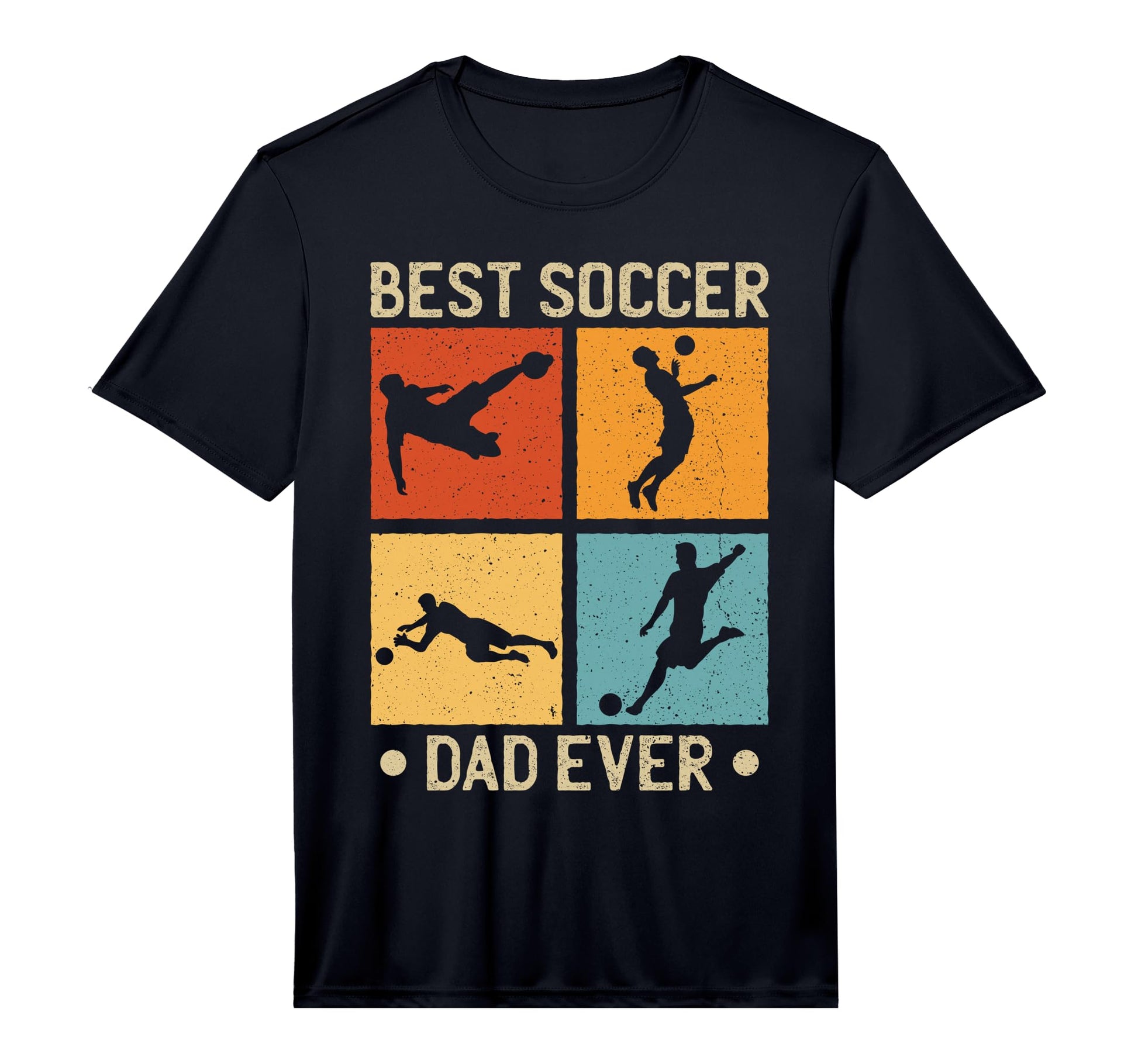 Mens Best Soccer Dad Ever Soccer T-Shirt - Casual Everyday Wear for Adults - T-Shirt, Sweatshirt, Hoodie