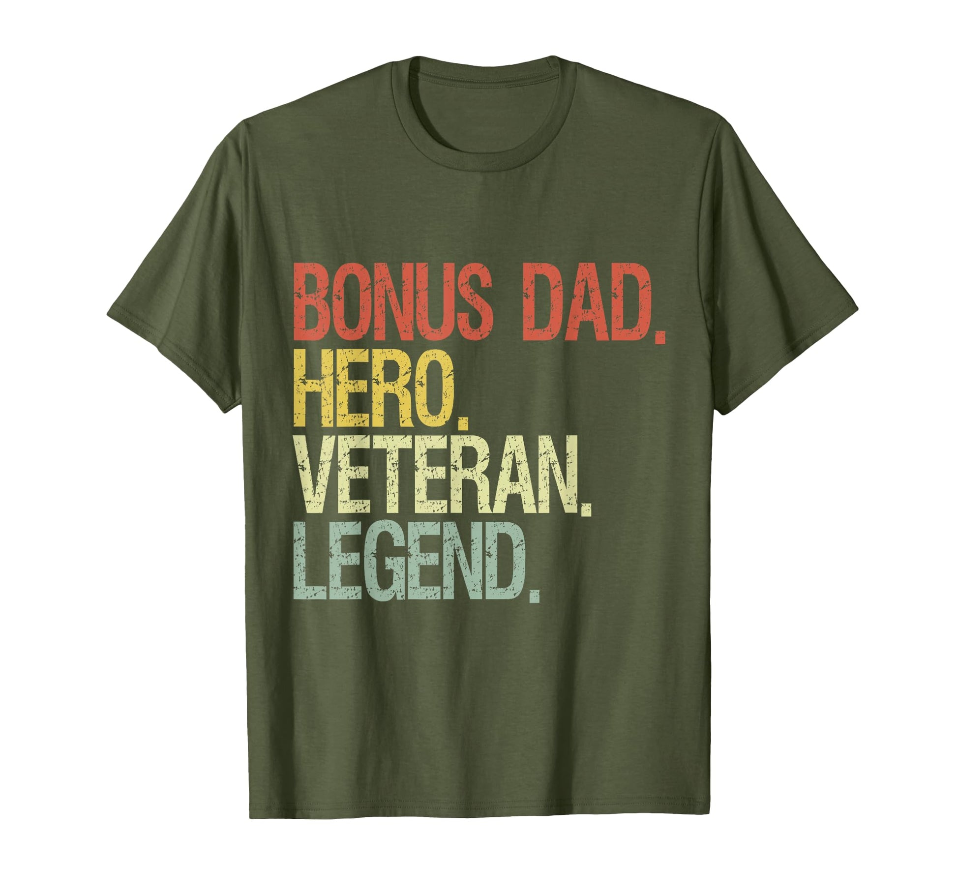 Veteran Stepdad Gifts Veteran Step Sweatshirt - Custom Art Print Men Women - T-Shirt, Sweatshirt, Hoodie