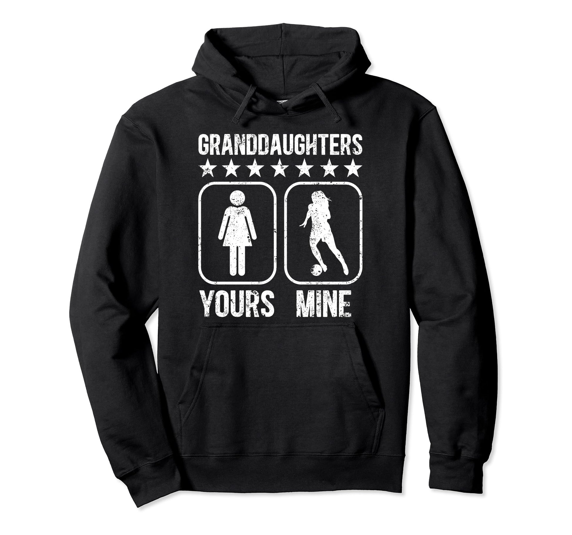 Granddaughters Soccer Grandpa Soccer Hoodie - Streetwear Style Men Women - T-Shirt, Sweatshirt, Hoodie