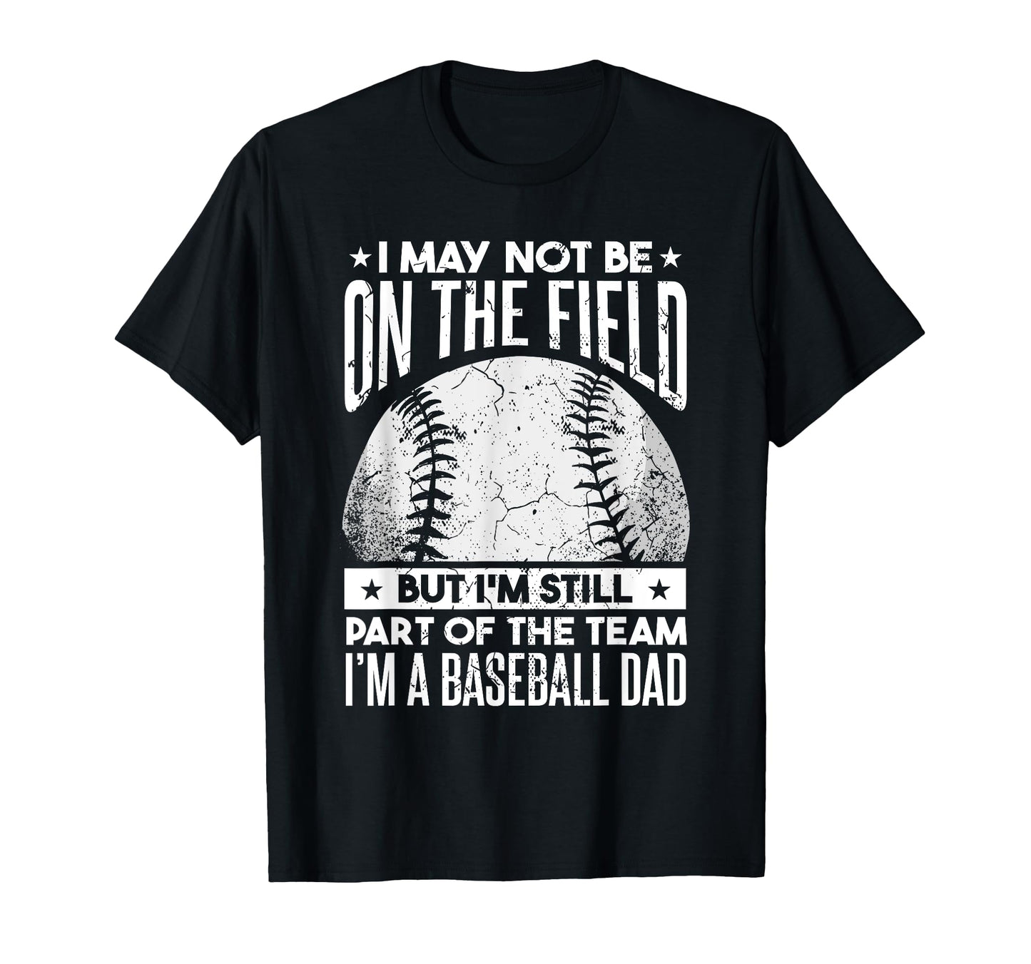 Im Baseball Dad Fathers Day Dad Baseball T-Shirt - Graphic Print Unisex - T-Shirt, Sweatshirt, Hoodie