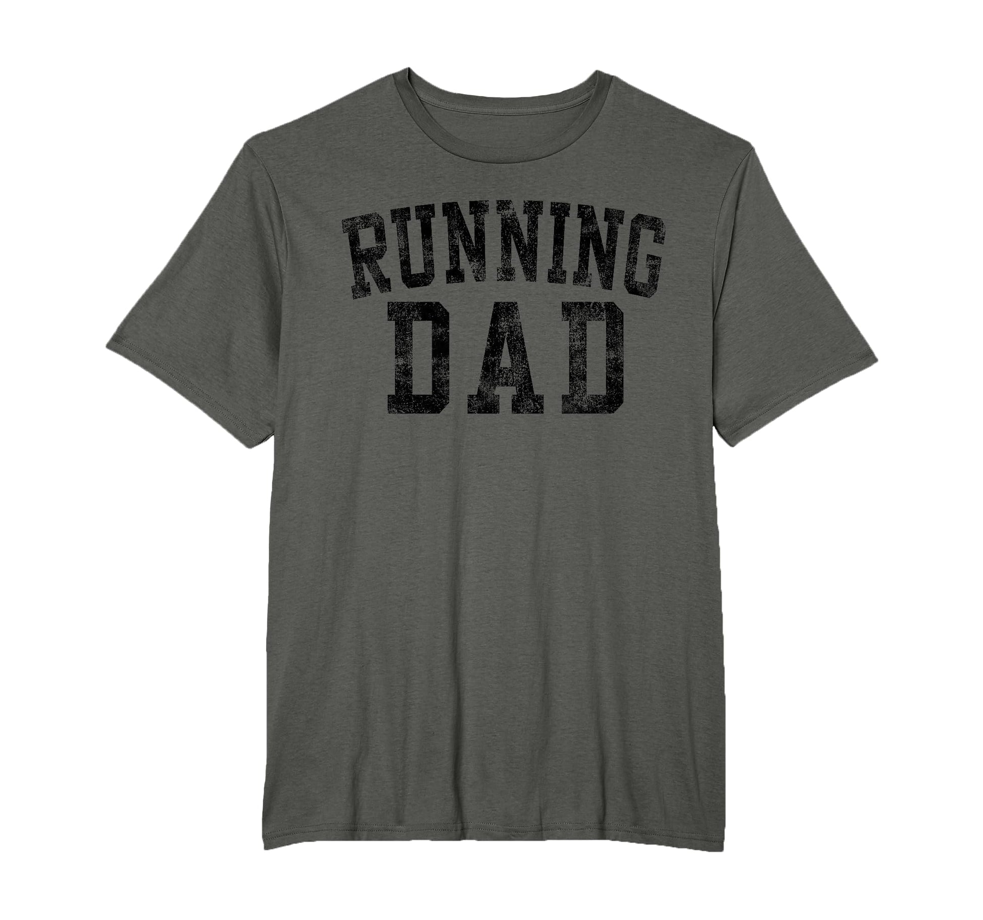 Running Dad Birthday Bold Font Running T-Shirt - Novelty Apparel Unisex - T-Shirt, Sweatshirt, Hoodie