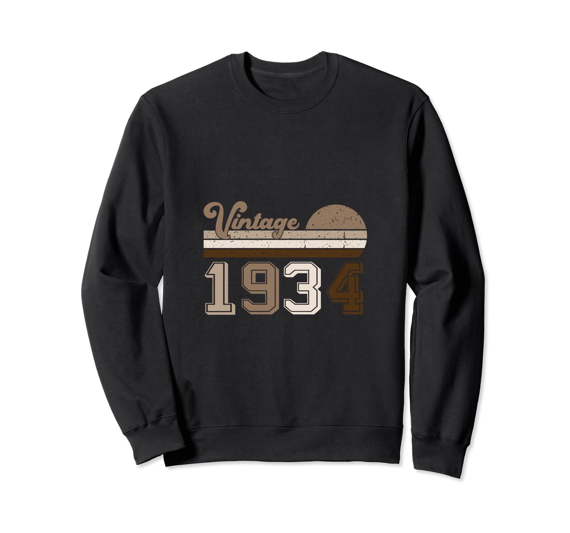 Year 1934 Gift Birthday Mom Dad Sweatshirt - Graphic Print Men Women - T-Shirt, Sweatshirt, Hoodie
