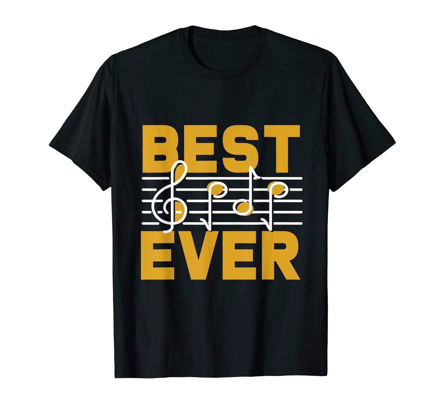 Musician Dad Music Notes Daddy Father T-Shirt - Custom Art Print Unisex - T-Shirt, Sweatshirt, Hoodie