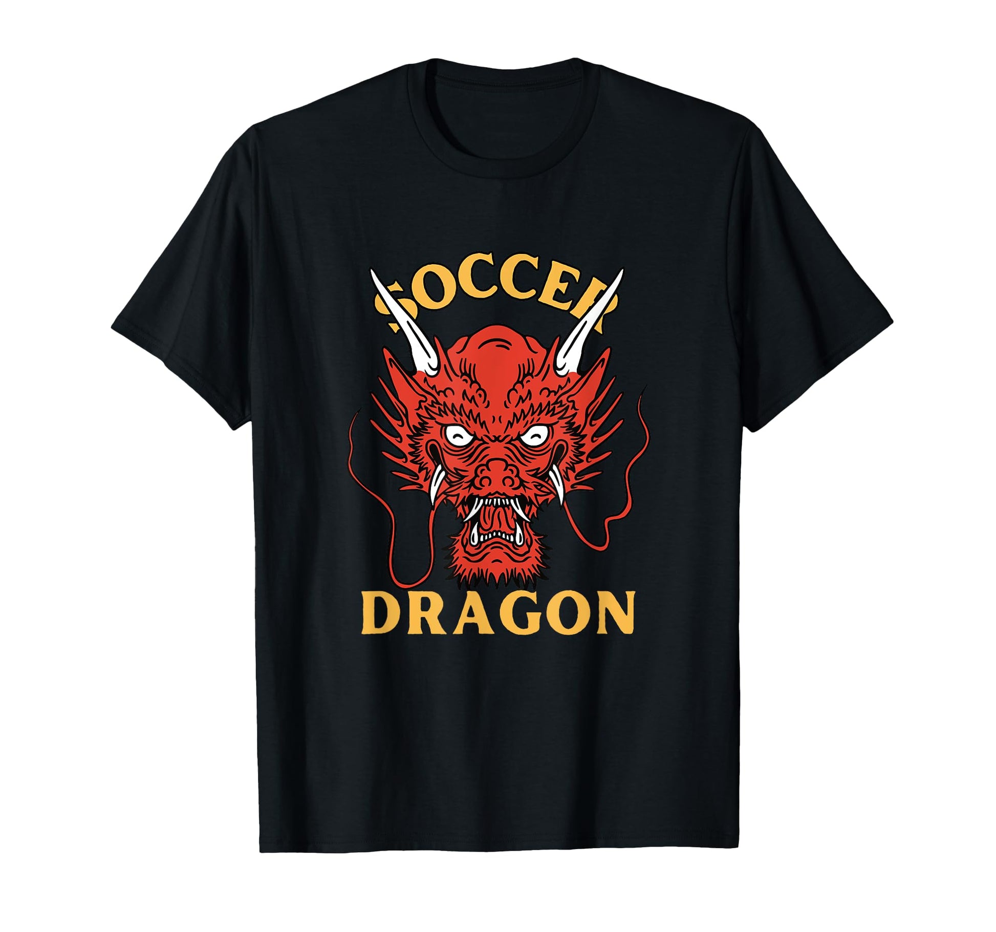 Soccer Dragon Fireball Football T-Shirt - Custom Art Print for Adults - T-Shirt, Sweatshirt, Hoodie
