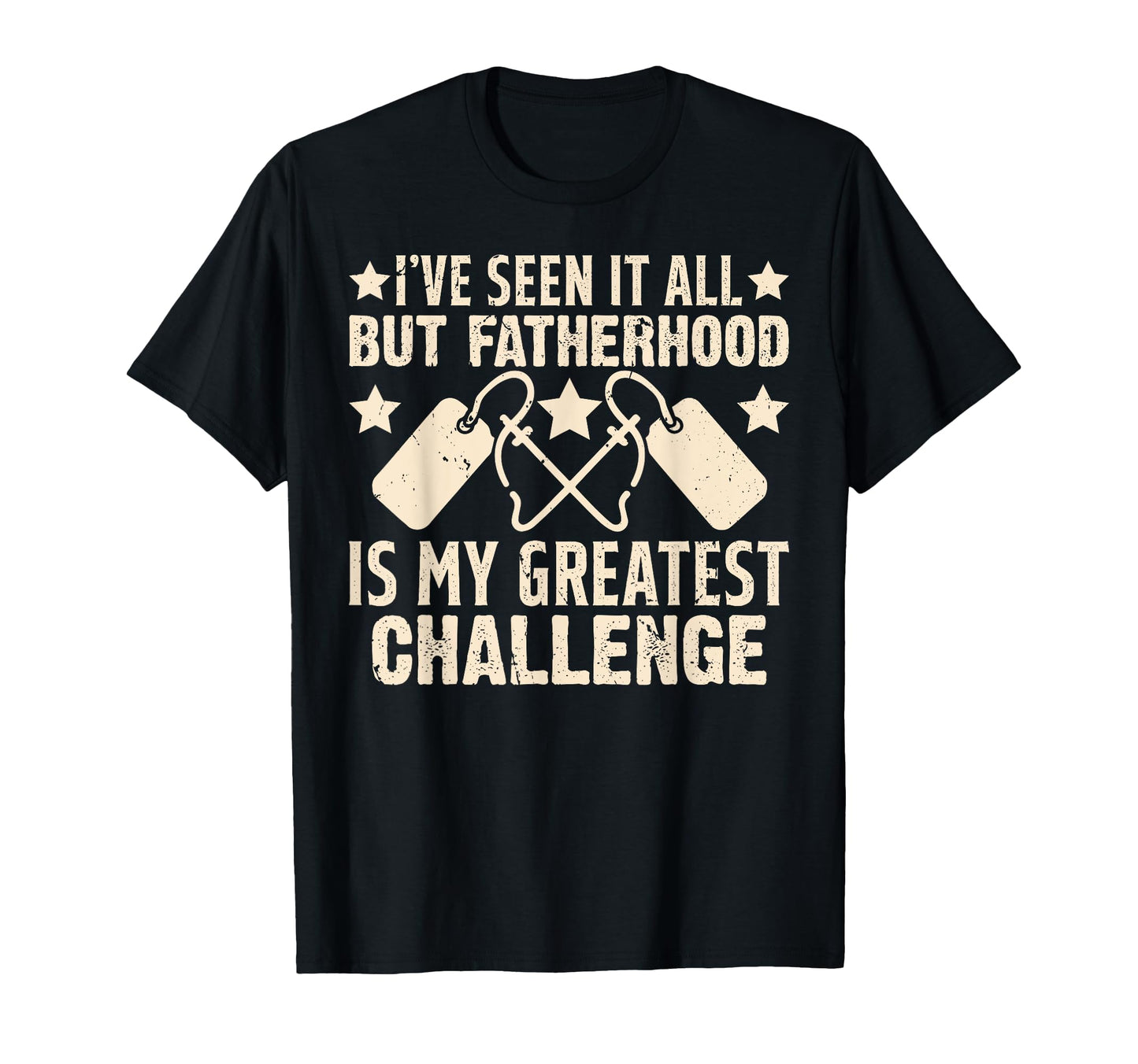 Fatherhood Is My Greatest Challenge T-Shirt - Aesthetic Graphic Men Women - T-Shirt, Sweatshirt, Hoodie