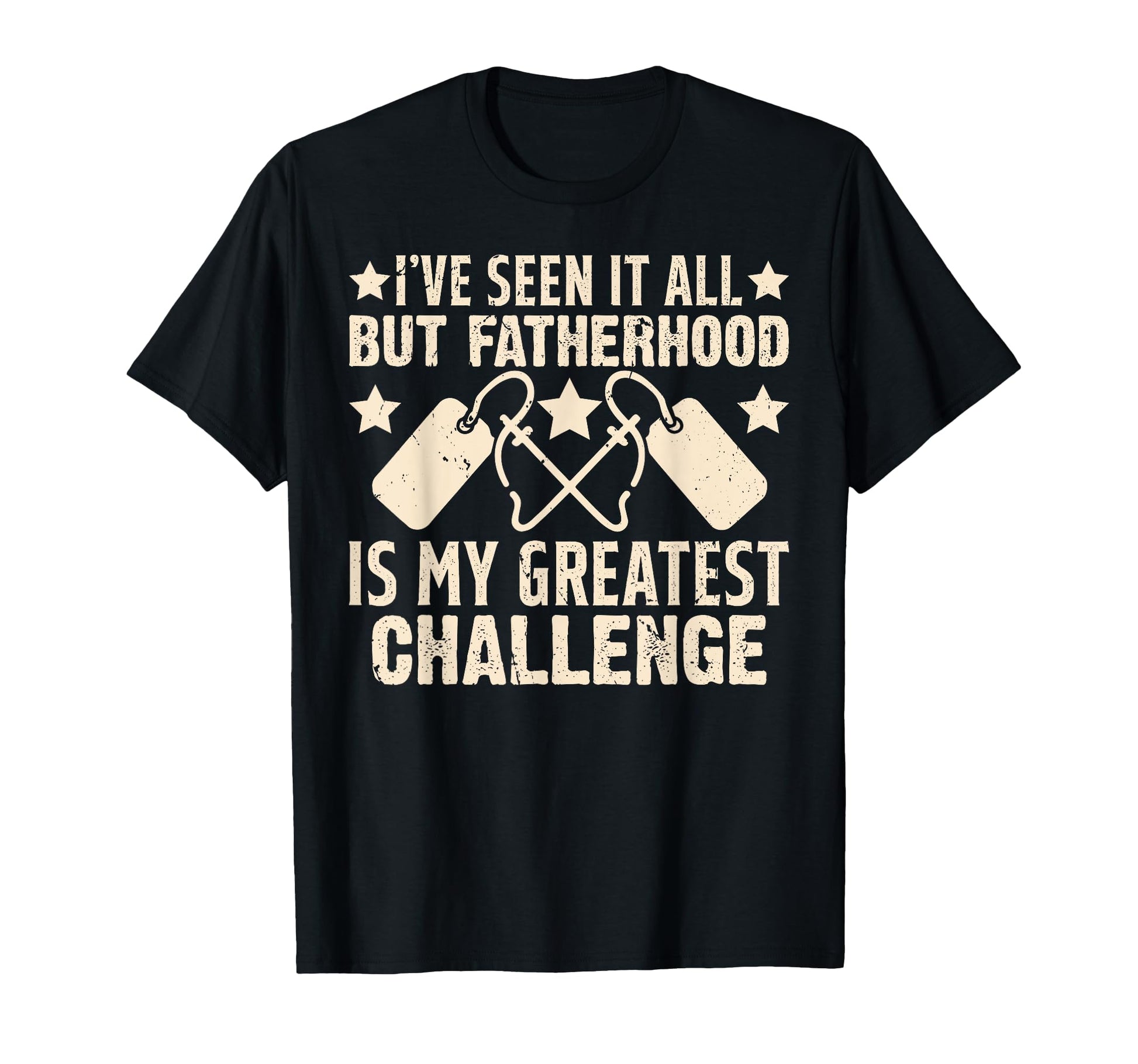 Fatherhood Is My Greatest Challenge T-Shirt - Aesthetic Graphic Men Women - T-Shirt, Sweatshirt, Hoodie