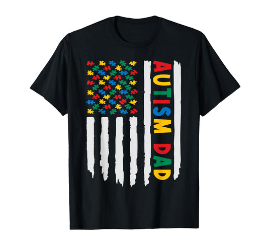 Autism Awareness Day Dad Autistic Us T-Shirt - Streetwear Style Men Women - T-Shirt, Sweatshirt, Hoodie