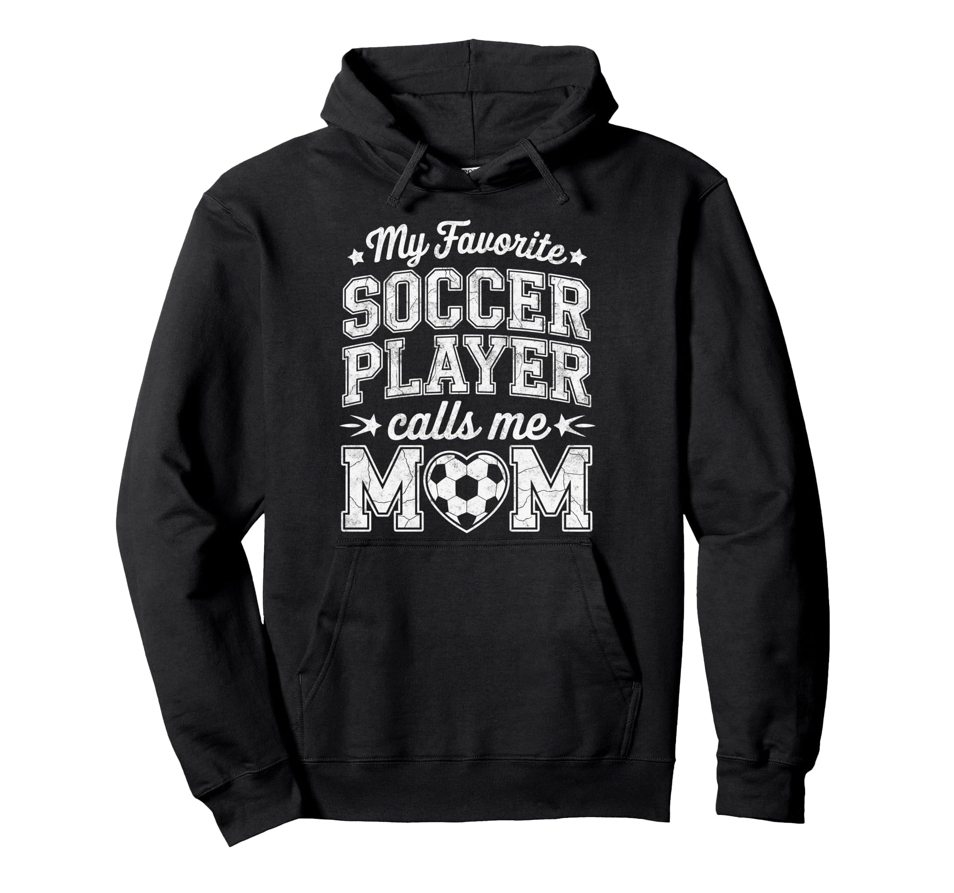 My Favorite Soccer Player Calls Me Hoodie - Minimalist Print for Adults - T-Shirt, Sweatshirt, Hoodie