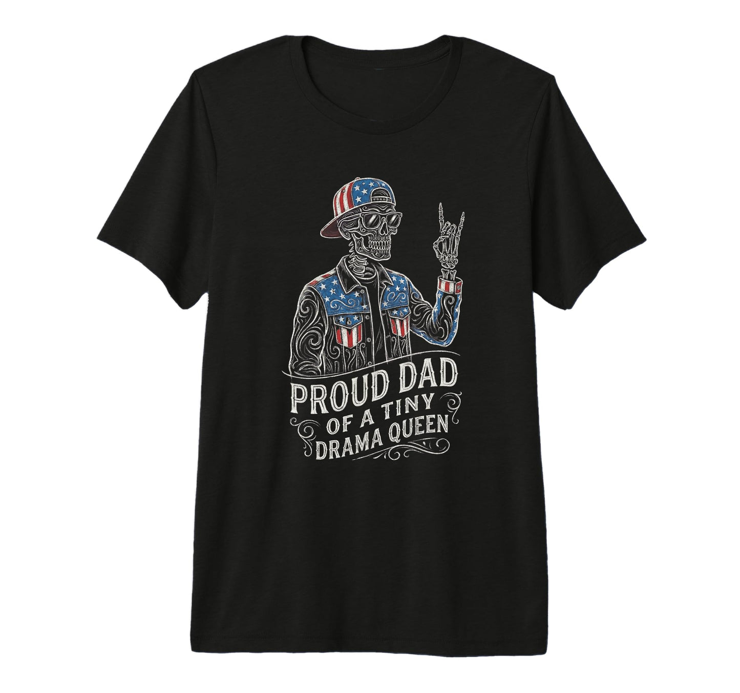 Skeleton Dad Daughter Matching Funny T-Shirt - Minimalist Print for Adults - T-Shirt, Sweatshirt, Hoodie