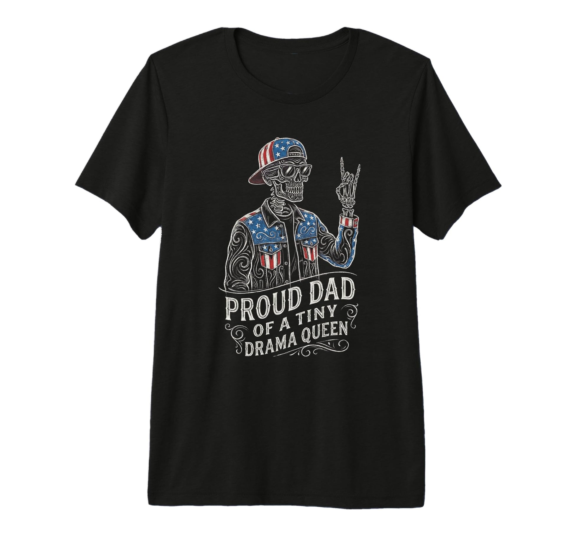 Skeleton Dad Daughter Matching Funny T-Shirt - Minimalist Print for Adults - T-Shirt, Sweatshirt, Hoodie