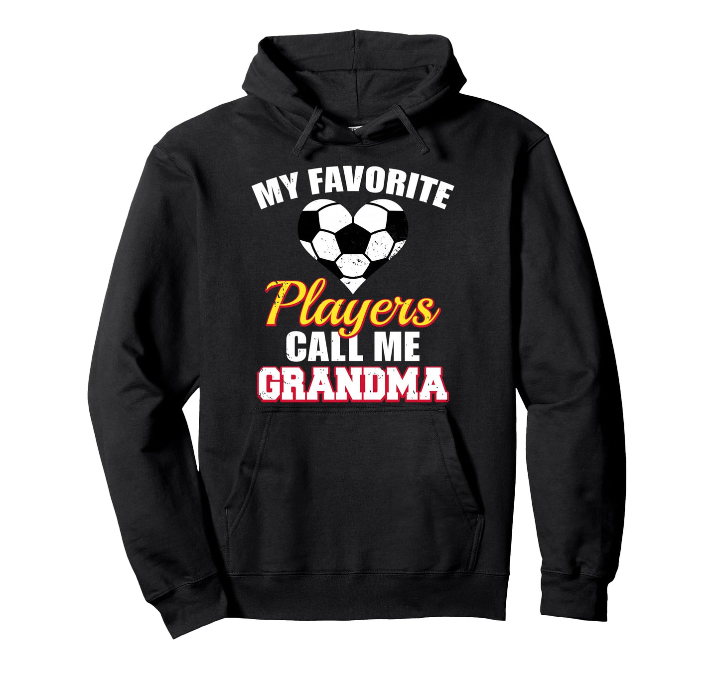 My Favorite Players Call Me Grandma Funny Hoodie - Minimalist Print Unisex - T-Shirt, Sweatshirt, Hoodie
