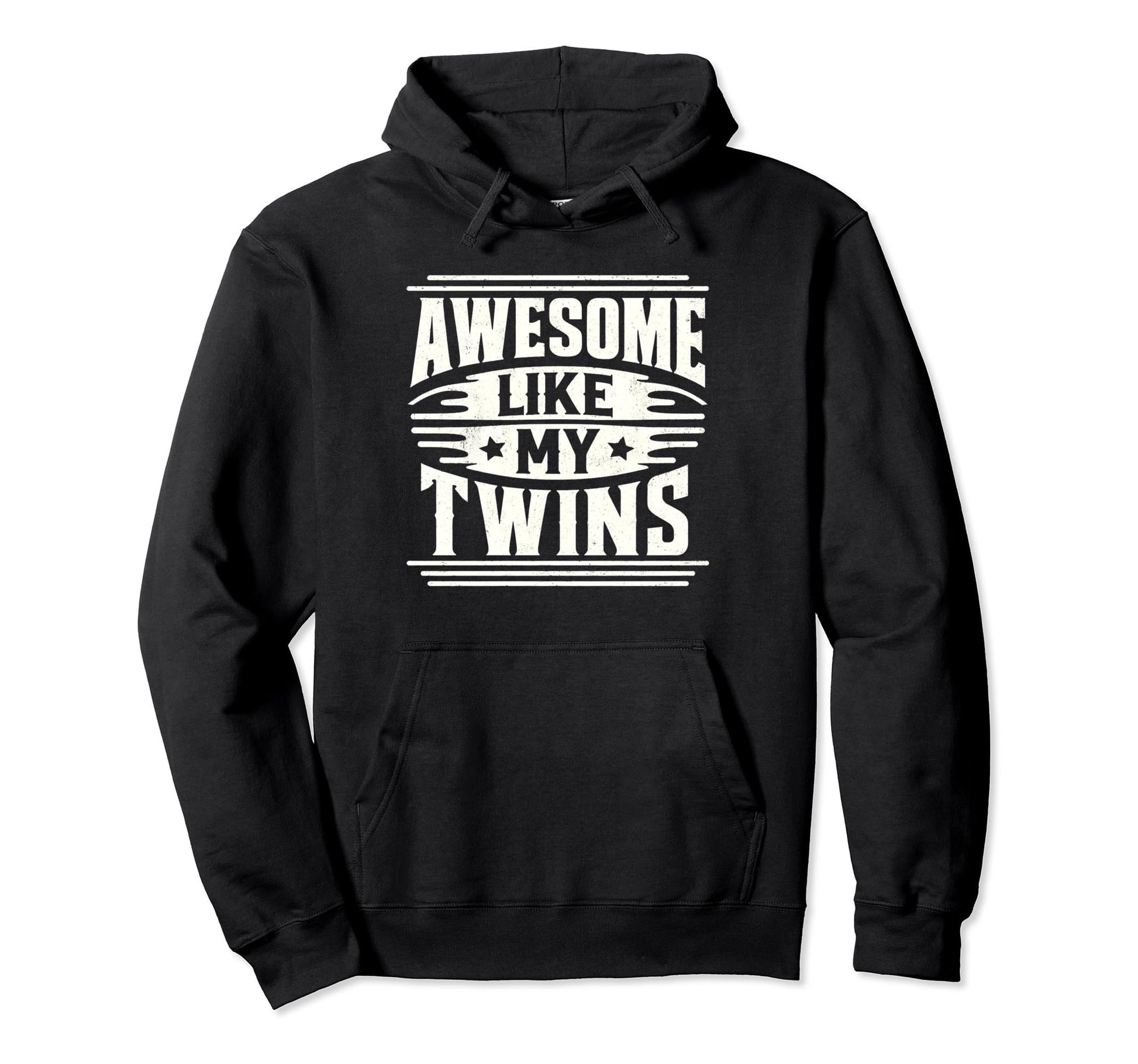 Proud Dad Twins Awesome Fathers Day Hoodie - Custom Art Print Unisex - T-Shirt, Sweatshirt, Hoodie