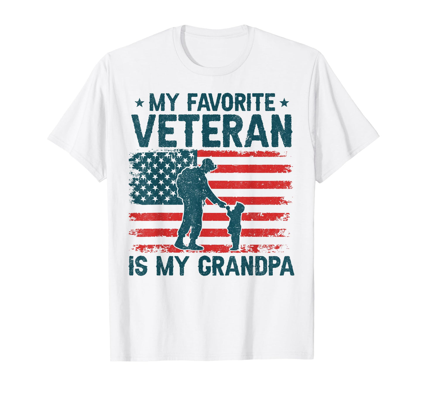My Favorite Veteran Is My Grandpa T-Shirt - Streetwear Style Men Women - T-Shirt, Sweatshirt, Hoodie