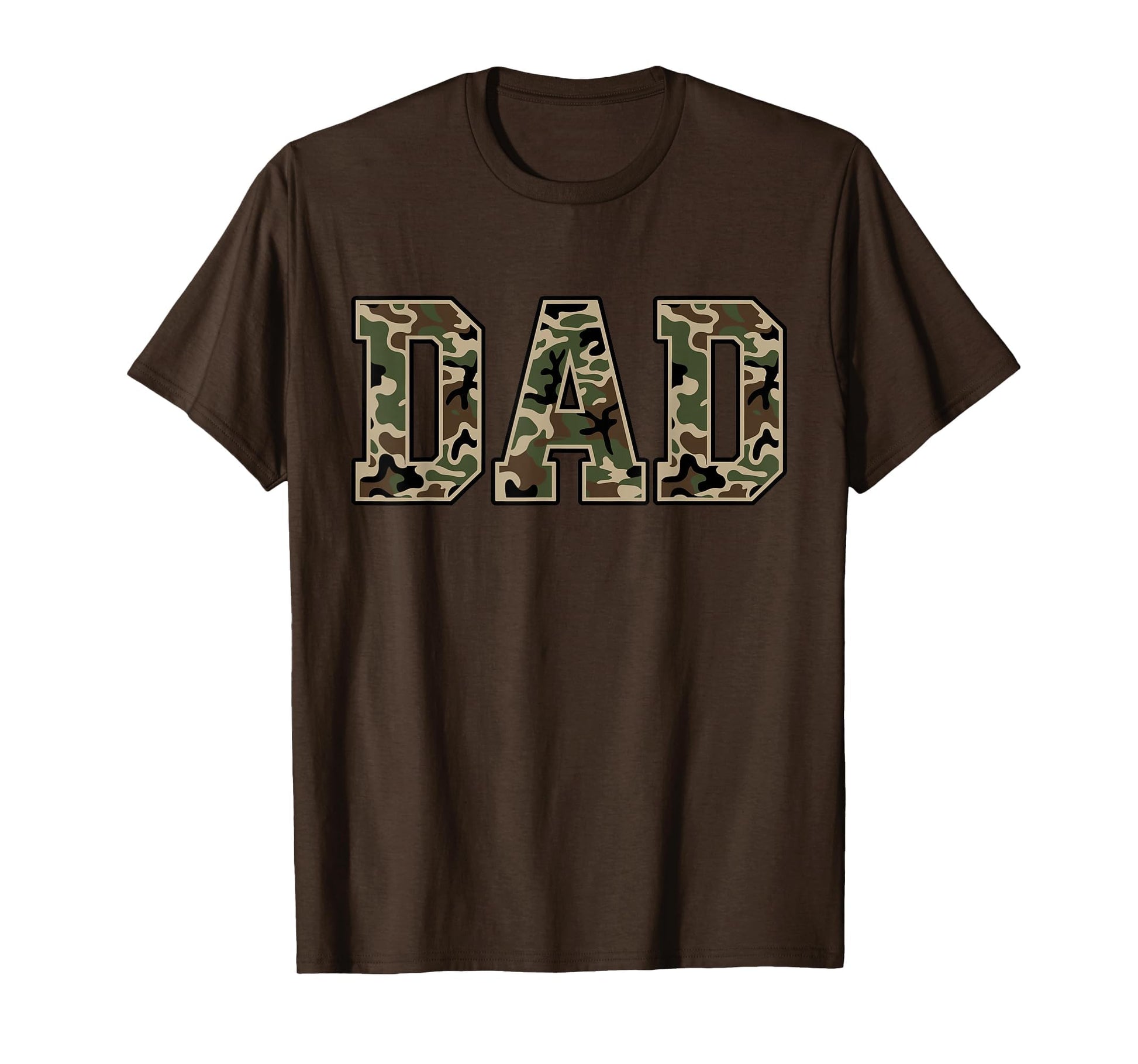 Mens Camo Duck Hunting Dad Old Camo T-Shirt - Custom Art Print Men Women - T-Shirt, Sweatshirt, Hoodie