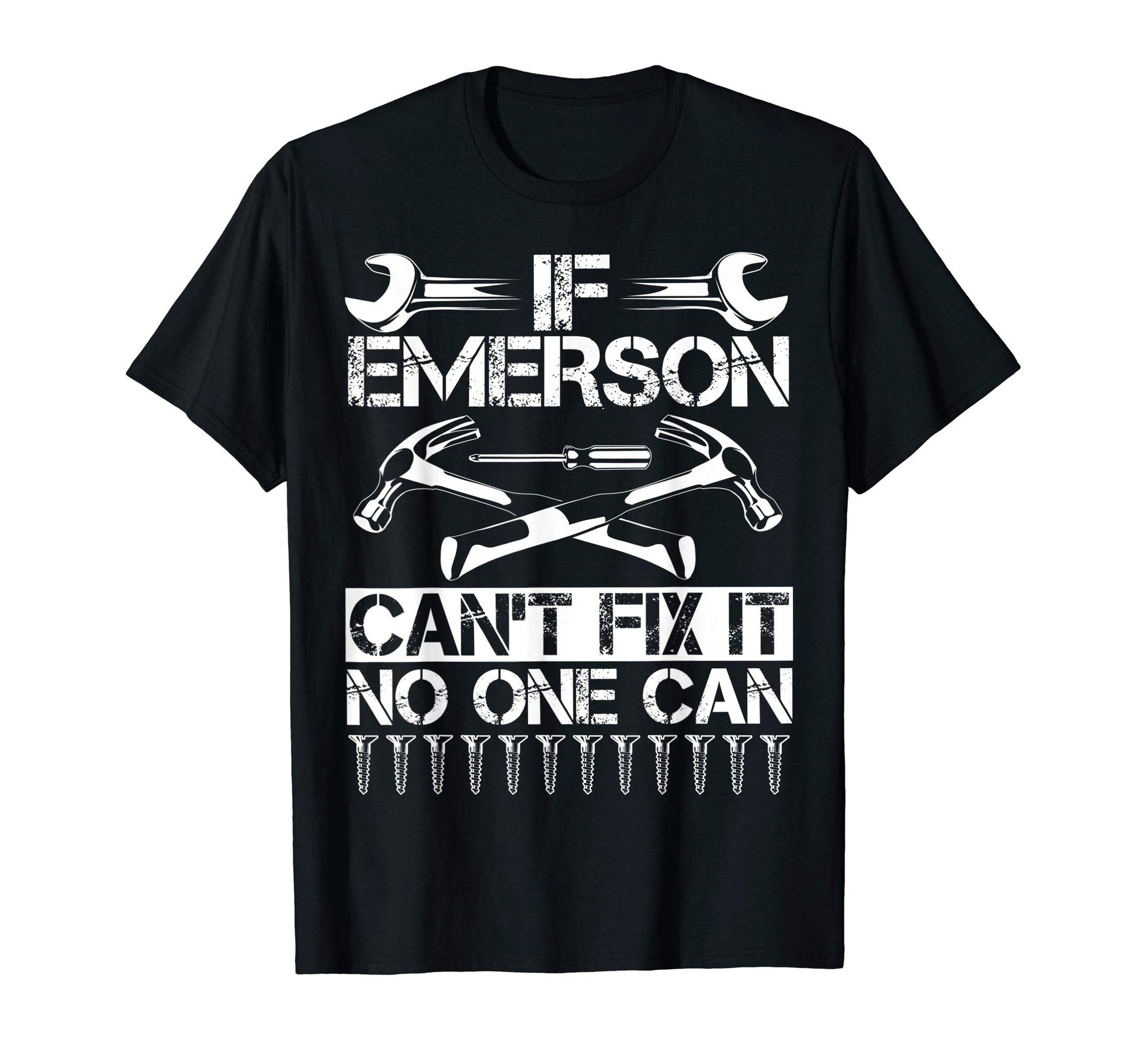 Emerson Fix It Funny Birthday T-Shirt - Minimalist Print for Adults - T-Shirt, Sweatshirt, Hoodie