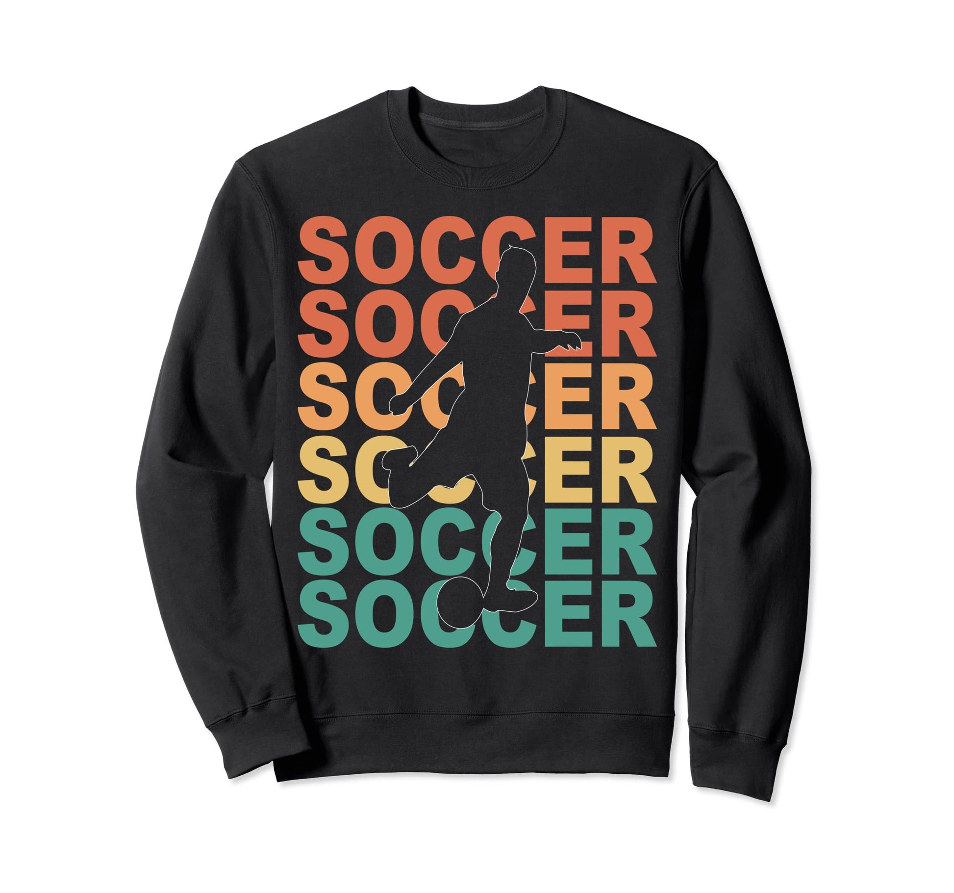 Soccer Soccer Players Sports Sweatshirt - Trendy Graphic Men Women - T-Shirt, Sweatshirt, Hoodie