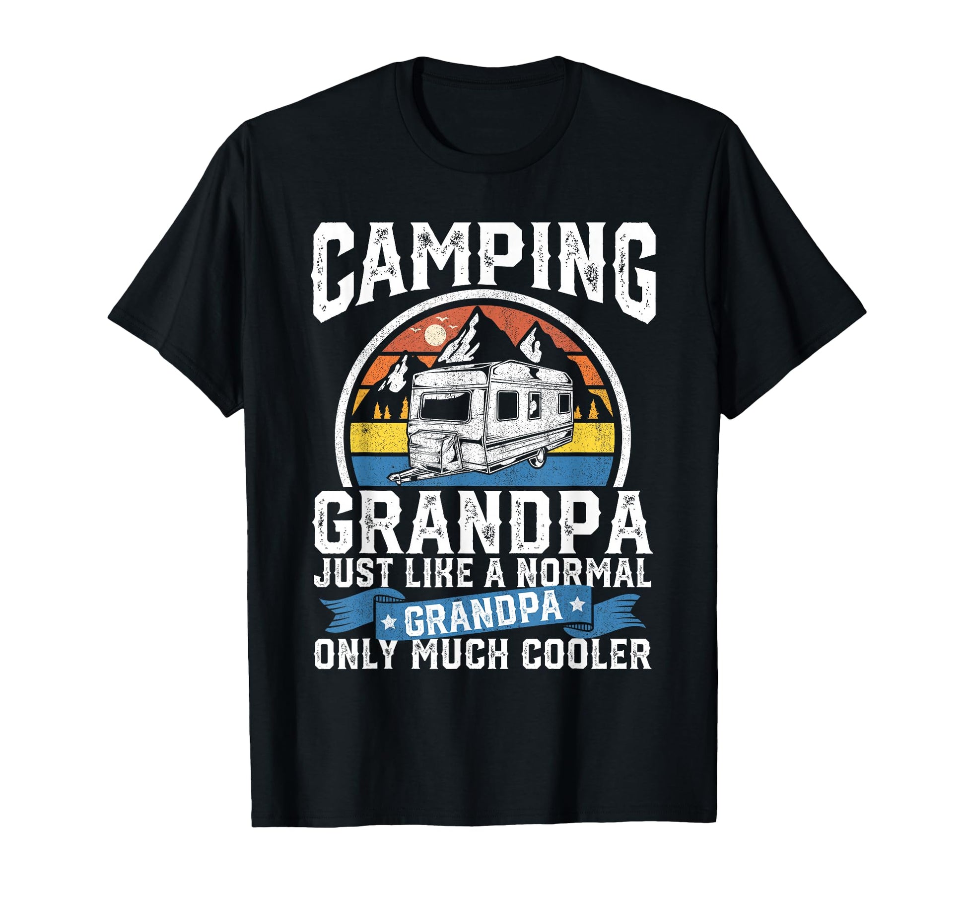 Camping Grandpa Funny Camper Rv Papa T-Shirt - Unique Graphic for Adults - T-Shirt, Sweatshirt, Hoodie