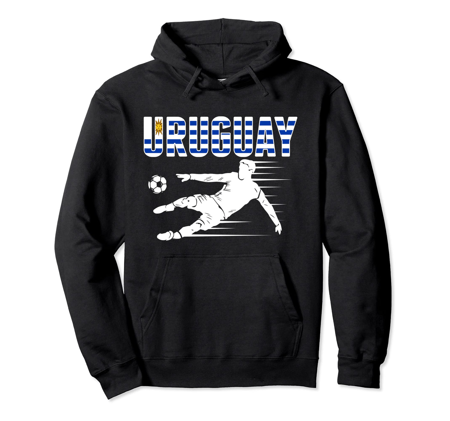 Uruguay Soccer Fans Jersey Uruguayan Hoodie - Streetwear Style Unisex - T-Shirt, Sweatshirt, Hoodie