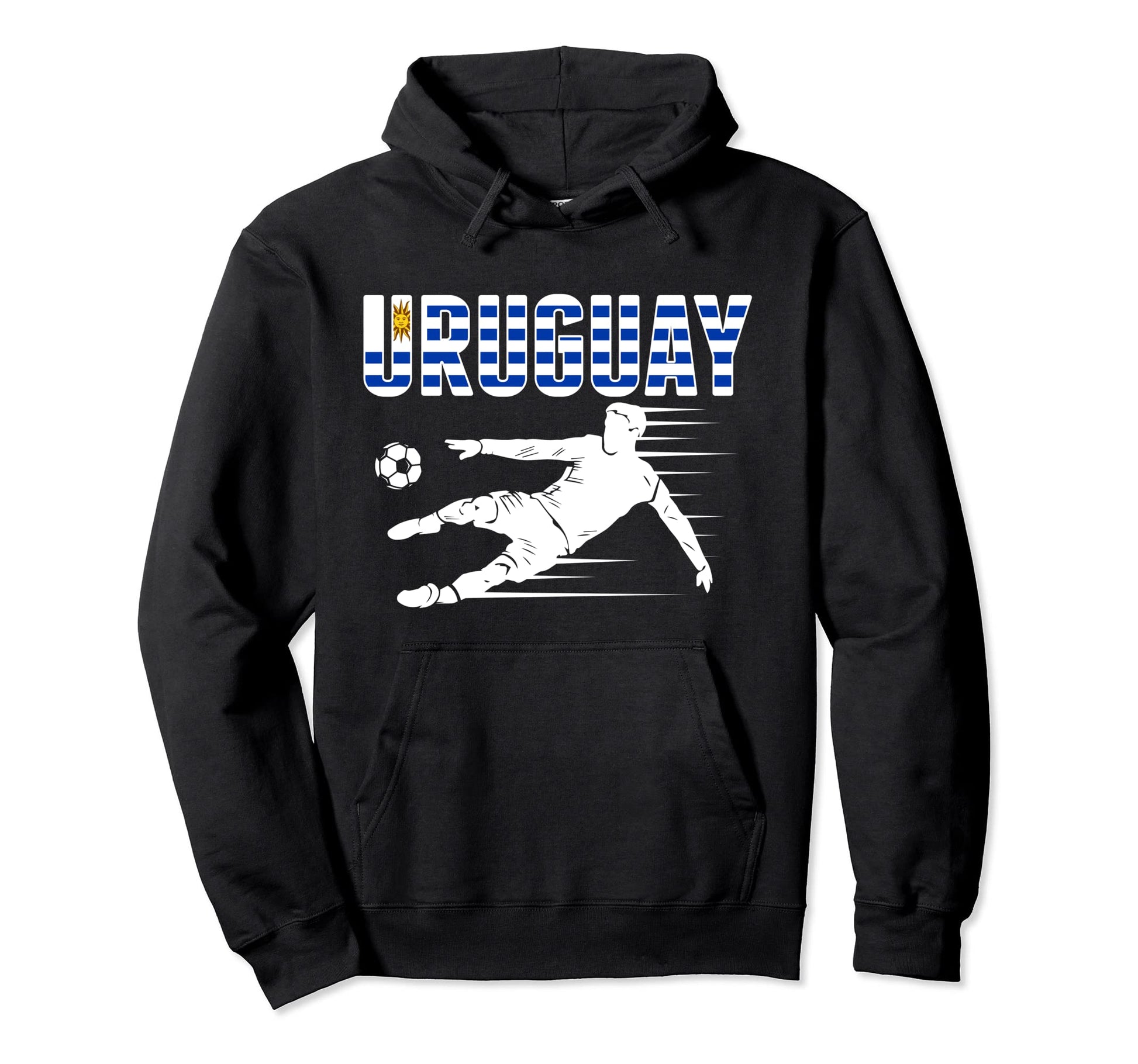 Uruguay Soccer Fans Jersey Uruguayan Hoodie - Streetwear Style Unisex - T-Shirt, Sweatshirt, Hoodie
