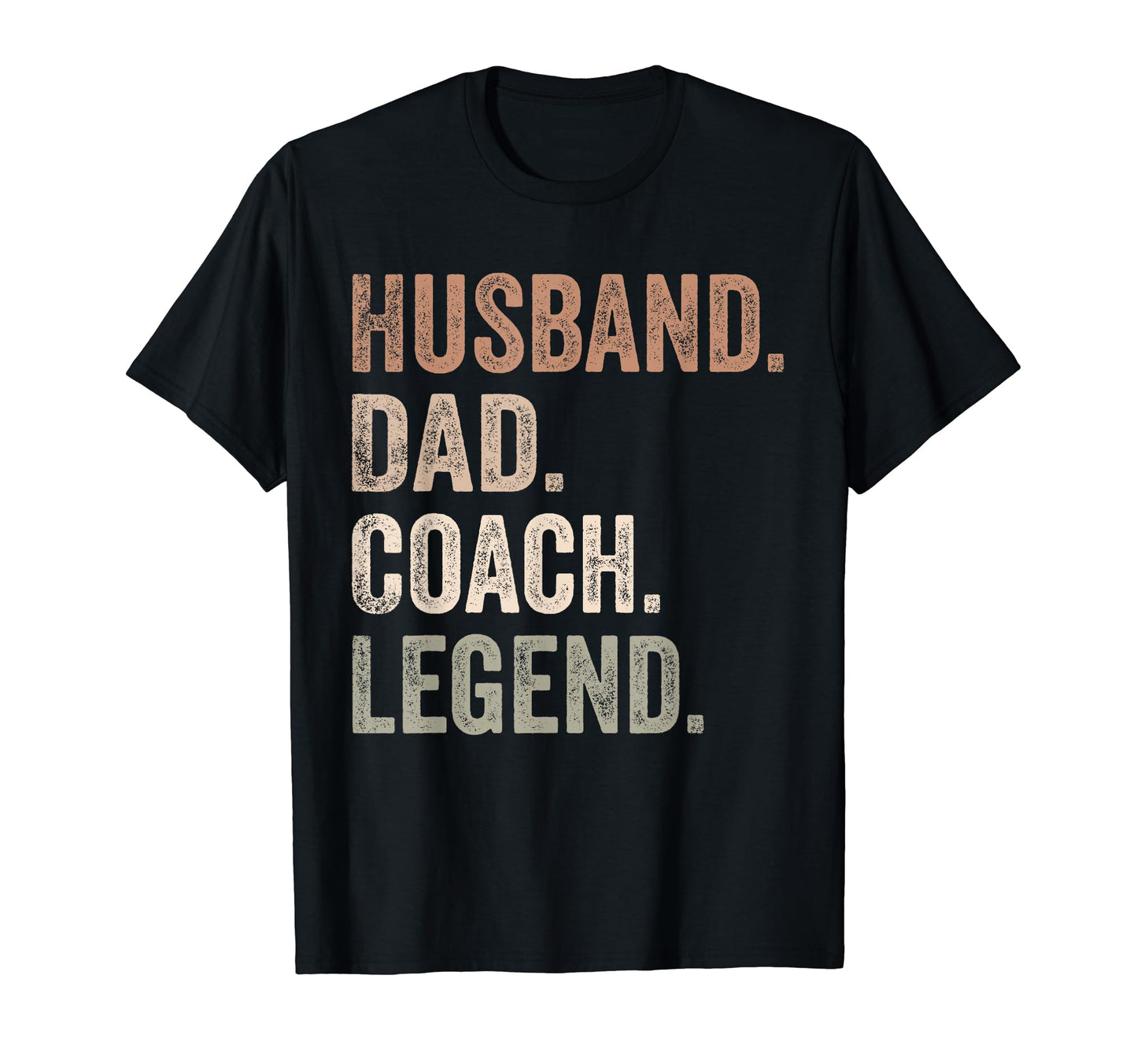 Mens Coach Funny Husband Dad Legend T-Shirt - Custom Art Print for Adults - T-Shirt, Sweatshirt, Hoodie