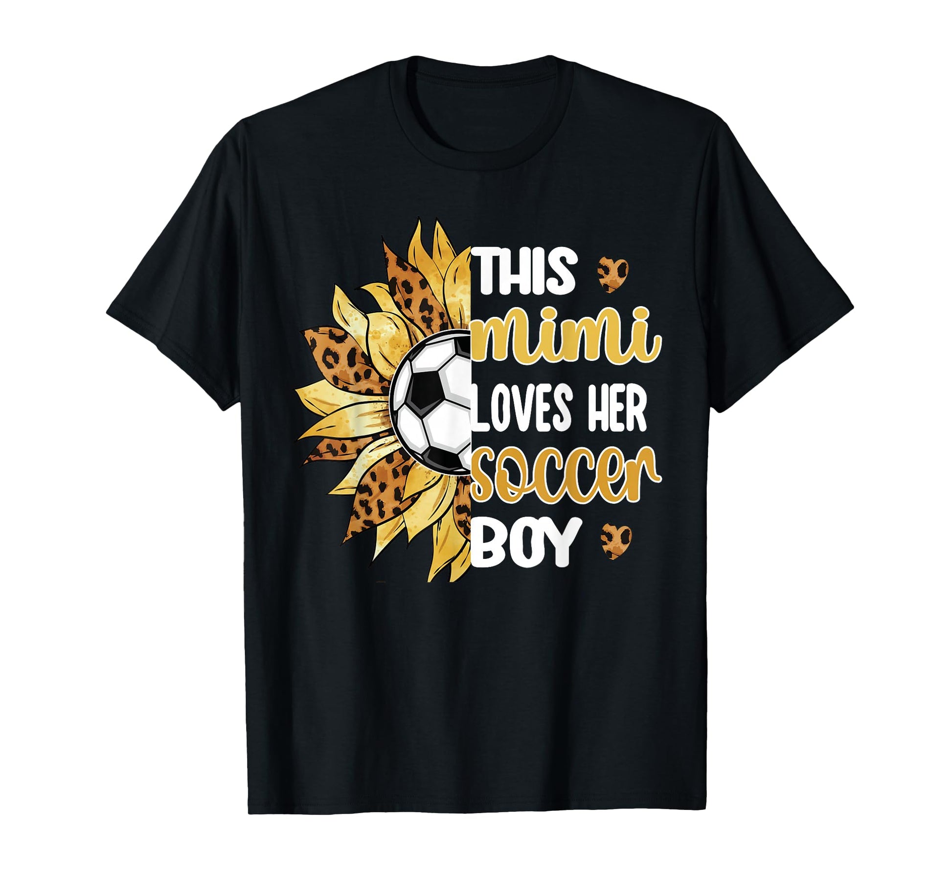 This Mimi Loves Her Soccer Soccer T-Shirt - Aesthetic Graphic Unisex - T-Shirt, Sweatshirt, Hoodie