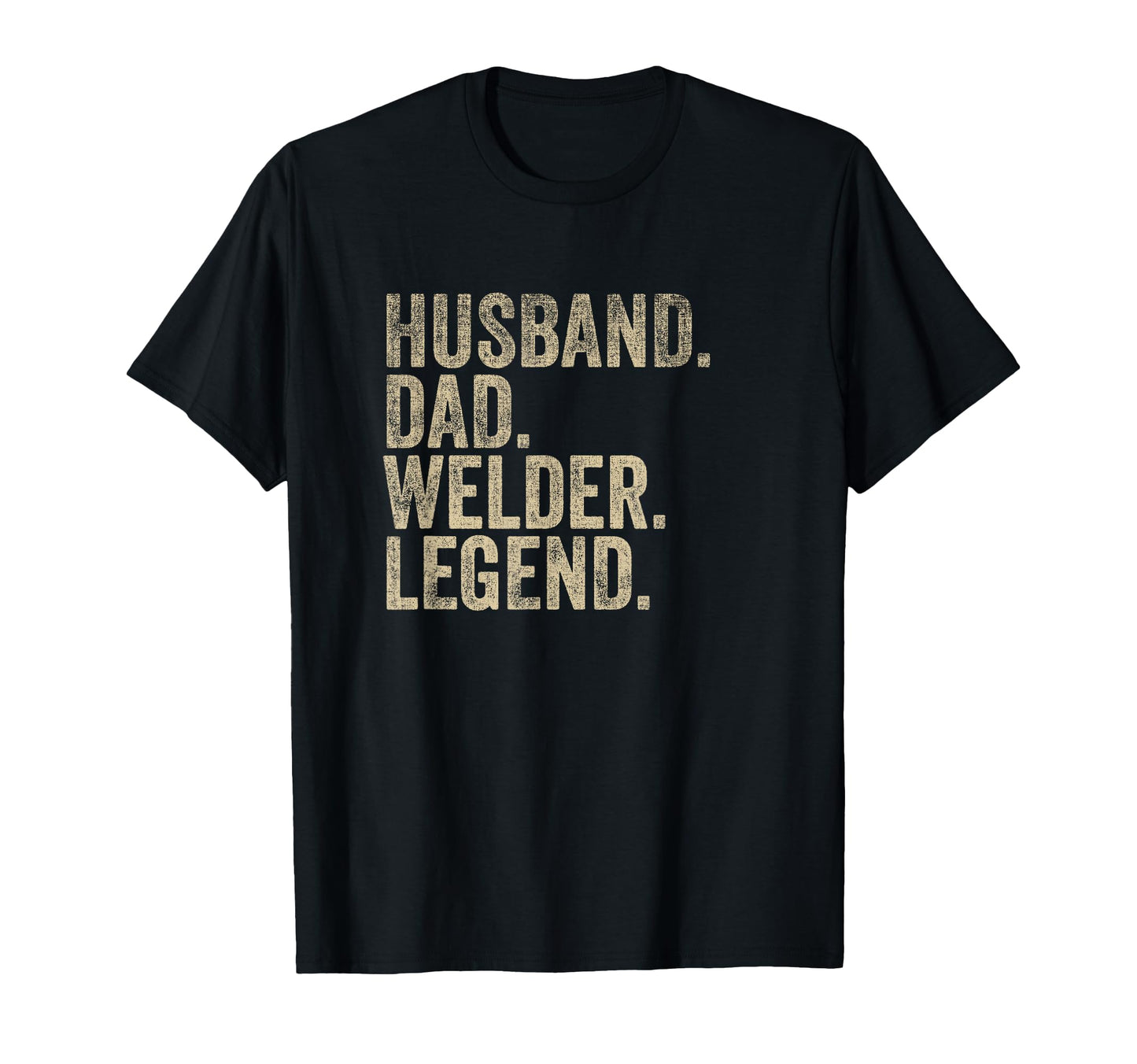 Fathers Day Husband Dad Welder Legend T-Shirt - Custom Art Print Unisex - T-Shirt, Sweatshirt, Hoodie