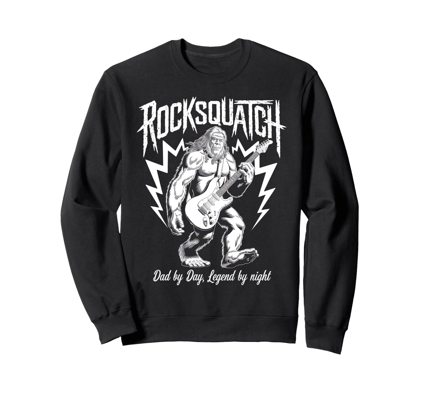Dadsquatch Funny Bigfoot Dad Sweatshirt - Casual Everyday Wear for Adults - T-Shirt, Sweatshirt, Hoodie