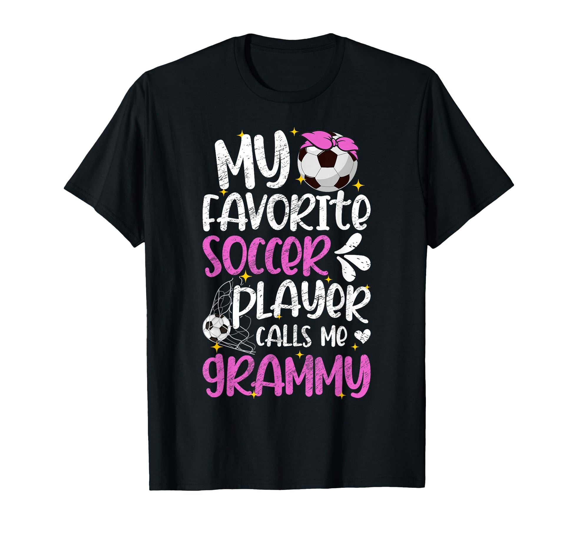 My Favorite Soccer Player Grammy T-Shirt - Casual Everyday Wear Men Women - T-Shirt, Sweatshirt, Hoodie