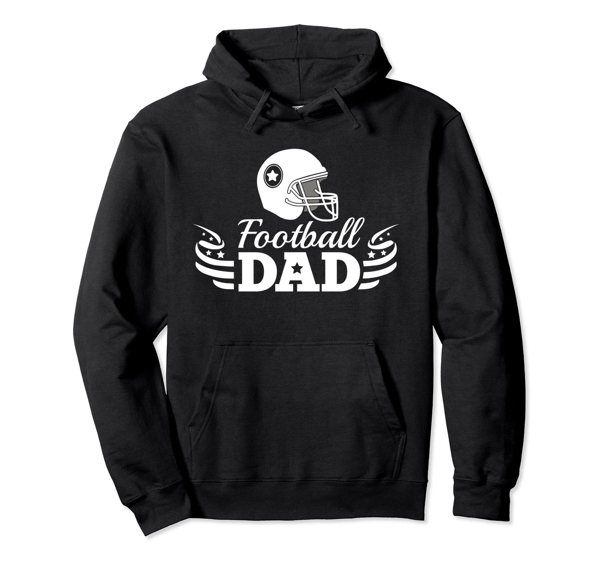 Funny Football Soccer Game Day Dad Hoodie - Trendy Graphic for Adults - T-Shirt, Sweatshirt, Hoodie