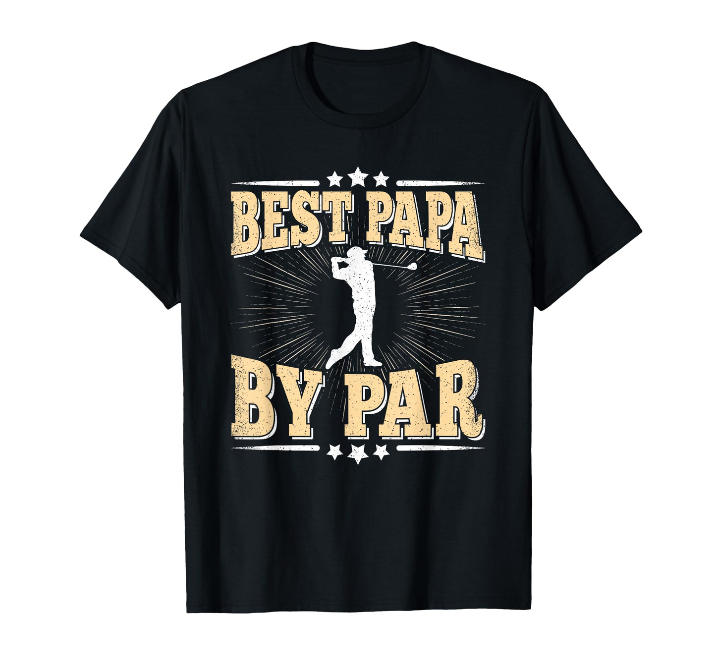 Best Papa Par Golf Player Daddy Dad T-Shirt - Custom Art Print Men Women - T-Shirt, Sweatshirt, Hoodie