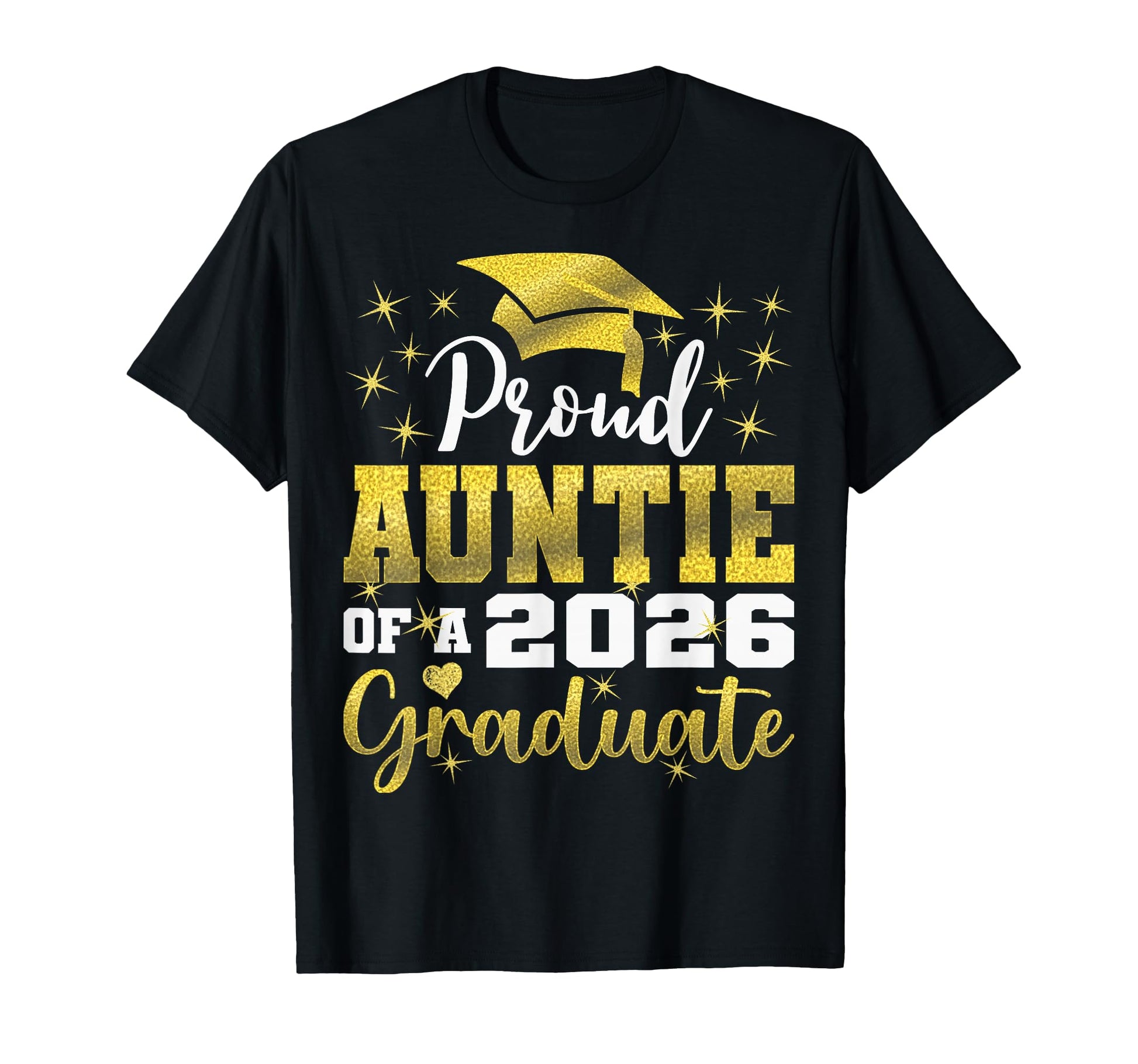 Super Proud Auntie 2026 Graduate Senior T-Shirt - Aesthetic Graphic Unisex - T-Shirt, Sweatshirt, Hoodie