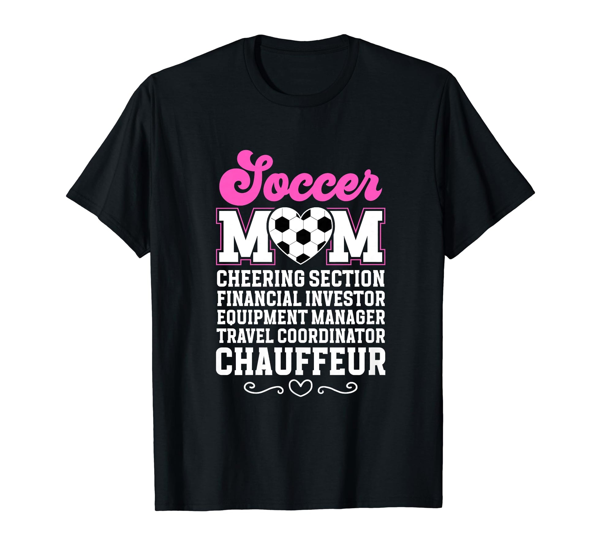 Soccer Mom Definition Mom Soccer T-Shirt - Fun Novelty Design for Adults - T-Shirt, Sweatshirt, Hoodie