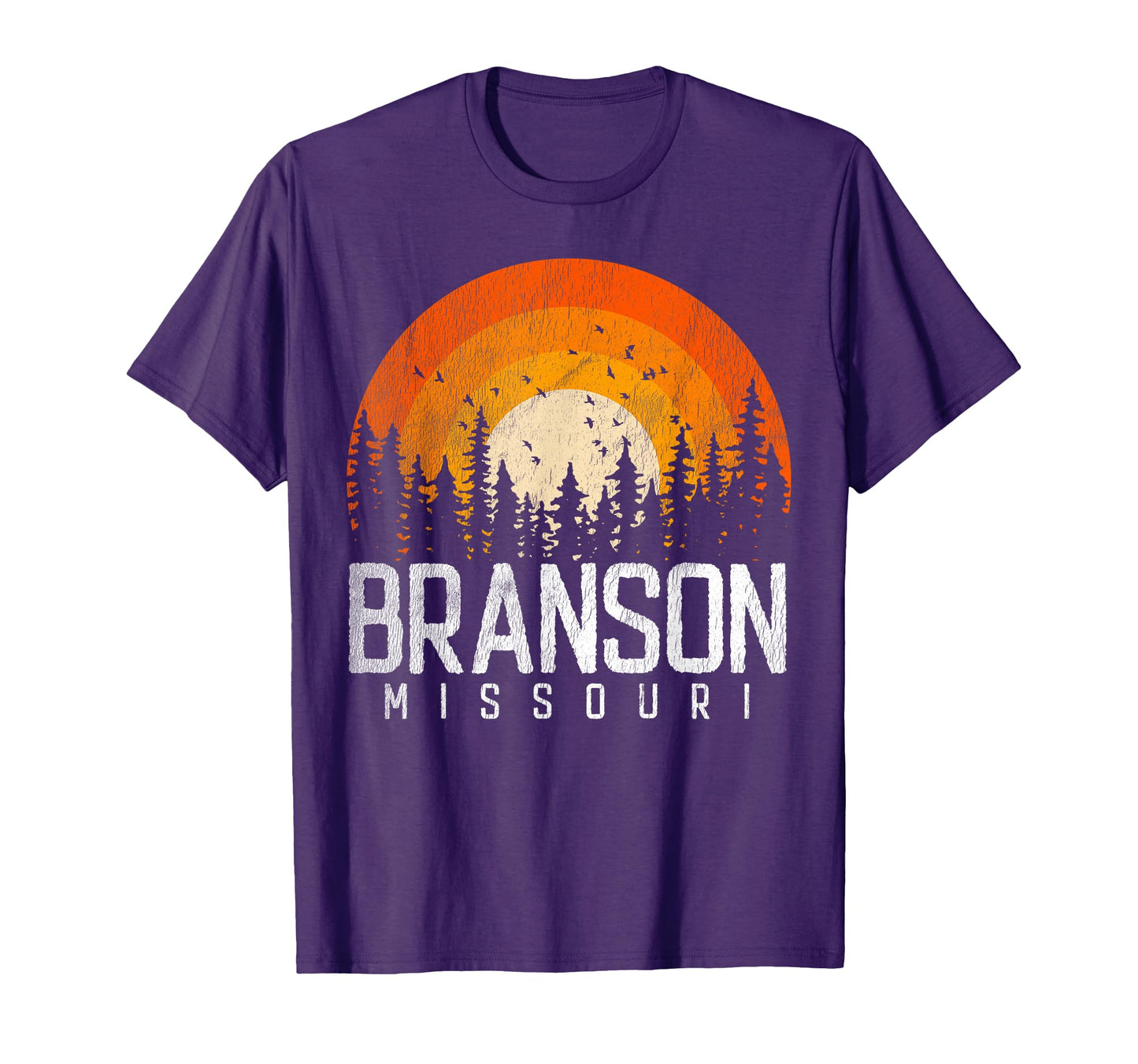 Branson Missouri Mo T-Shirt - Casual Everyday Wear Men Women - T-Shirt, Sweatshirt, Hoodie